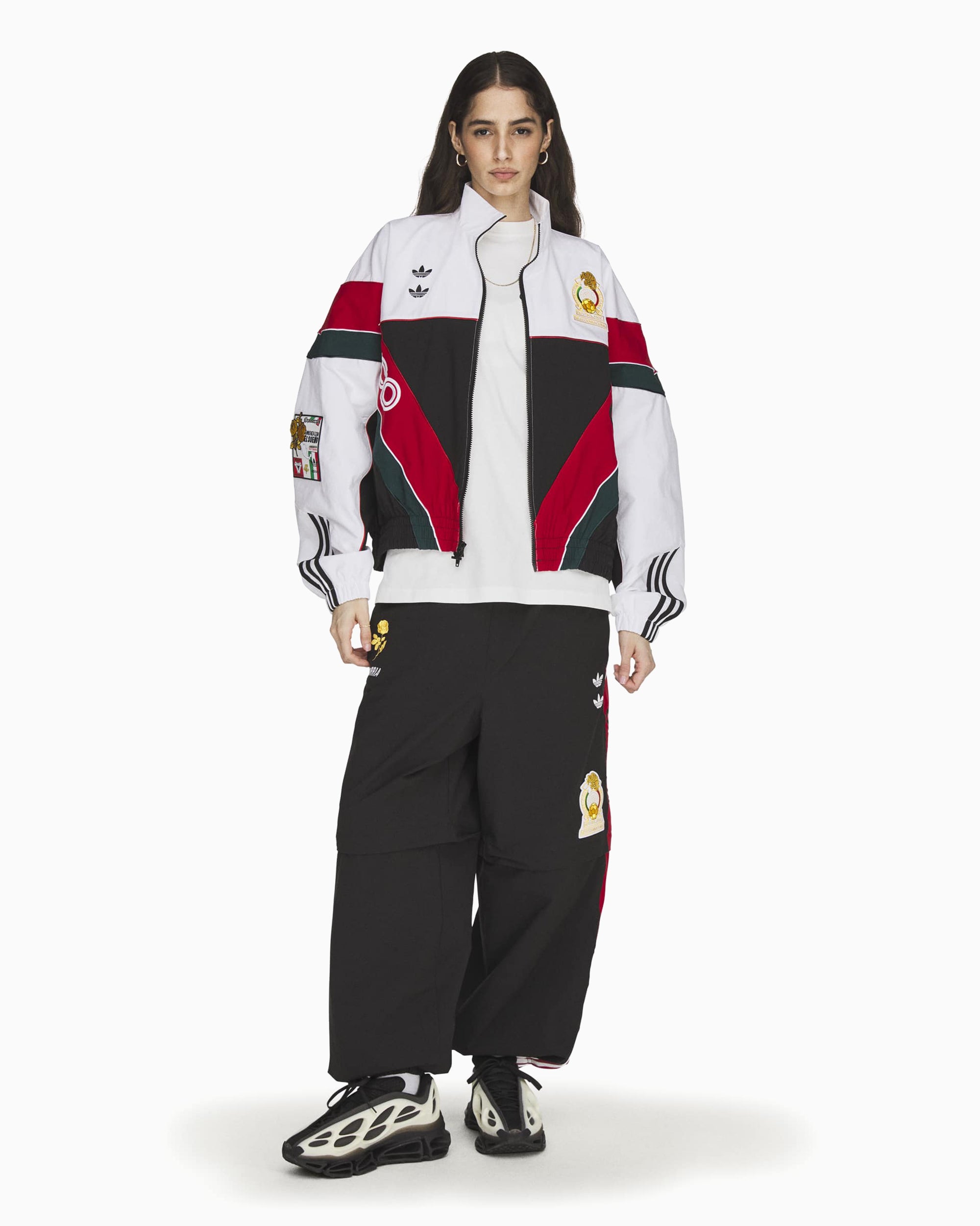 Jackets Coats adidas Originals x Willy Chavarria CDM Logo Relaxed Men's Track Jacket - KU7797