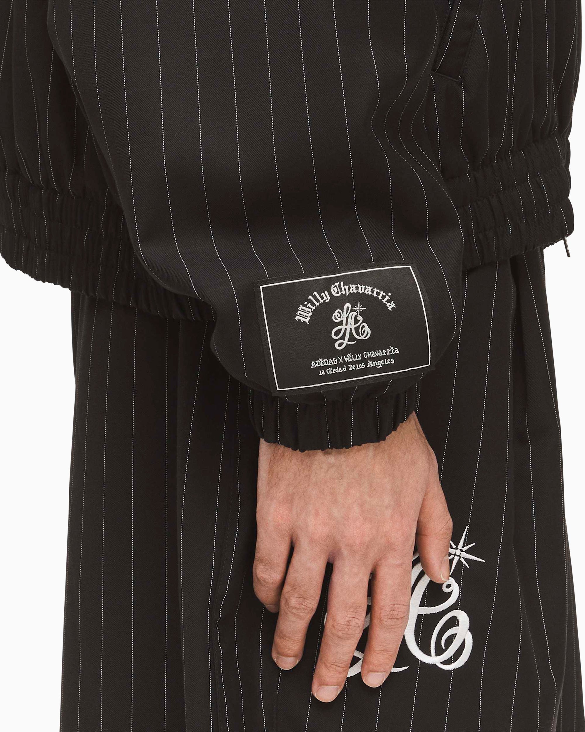 adidas Originals x Willy Chavarria Pinstripe Striped Boxy Men's Track