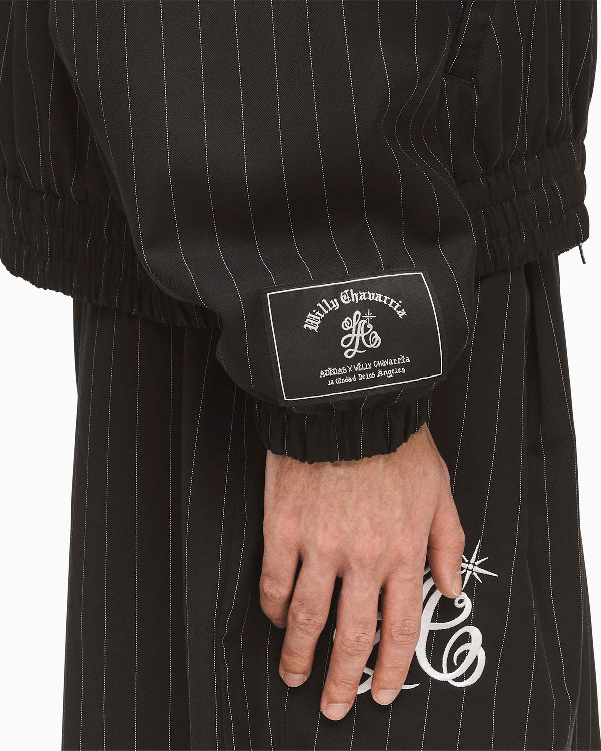 adidas Originals x Willy Chavarria Pinstripe Striped Boxy Men