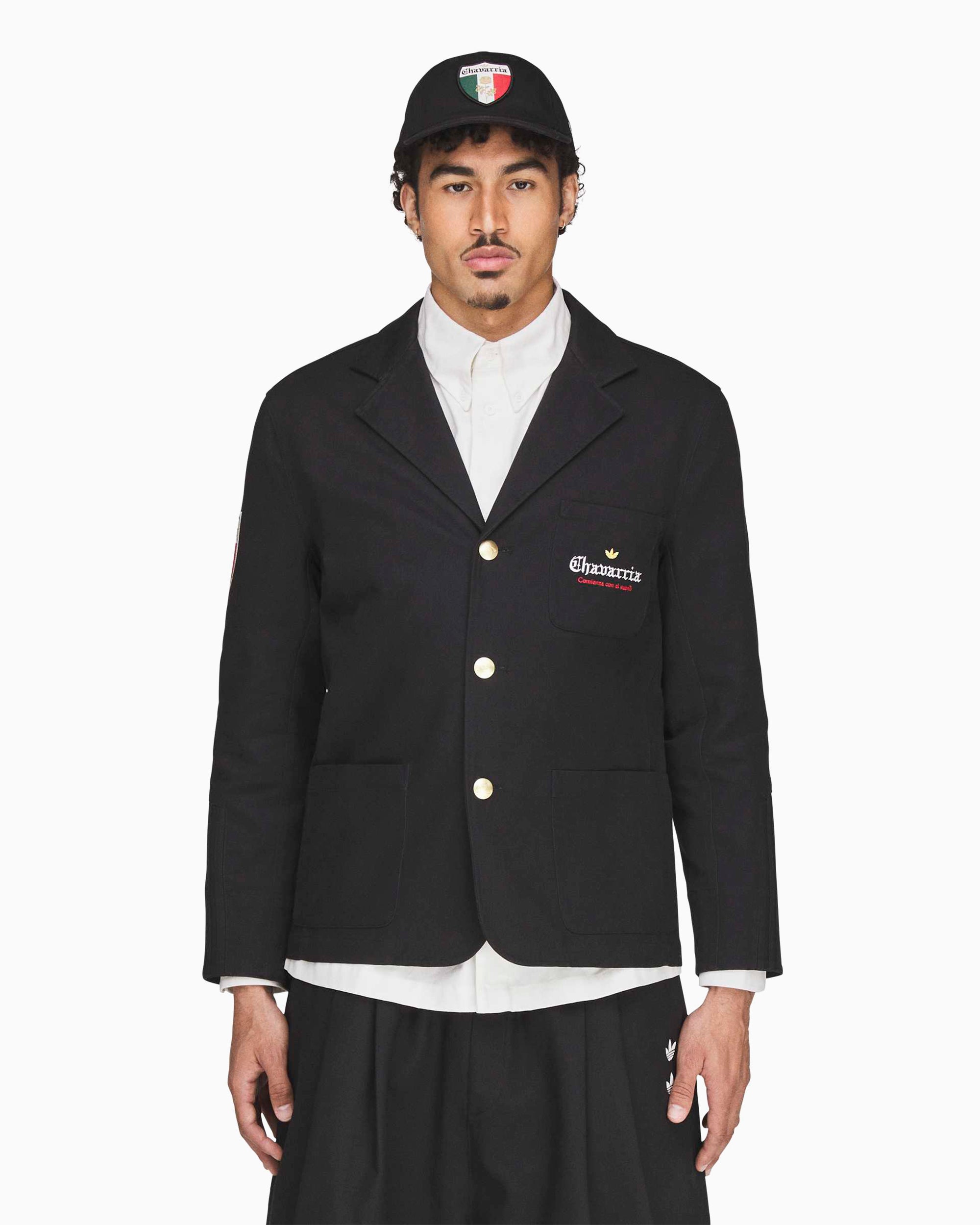 Jackets Coats adidas Originals x Willy Chavarria Players Logo Men's Blazer - KV1966