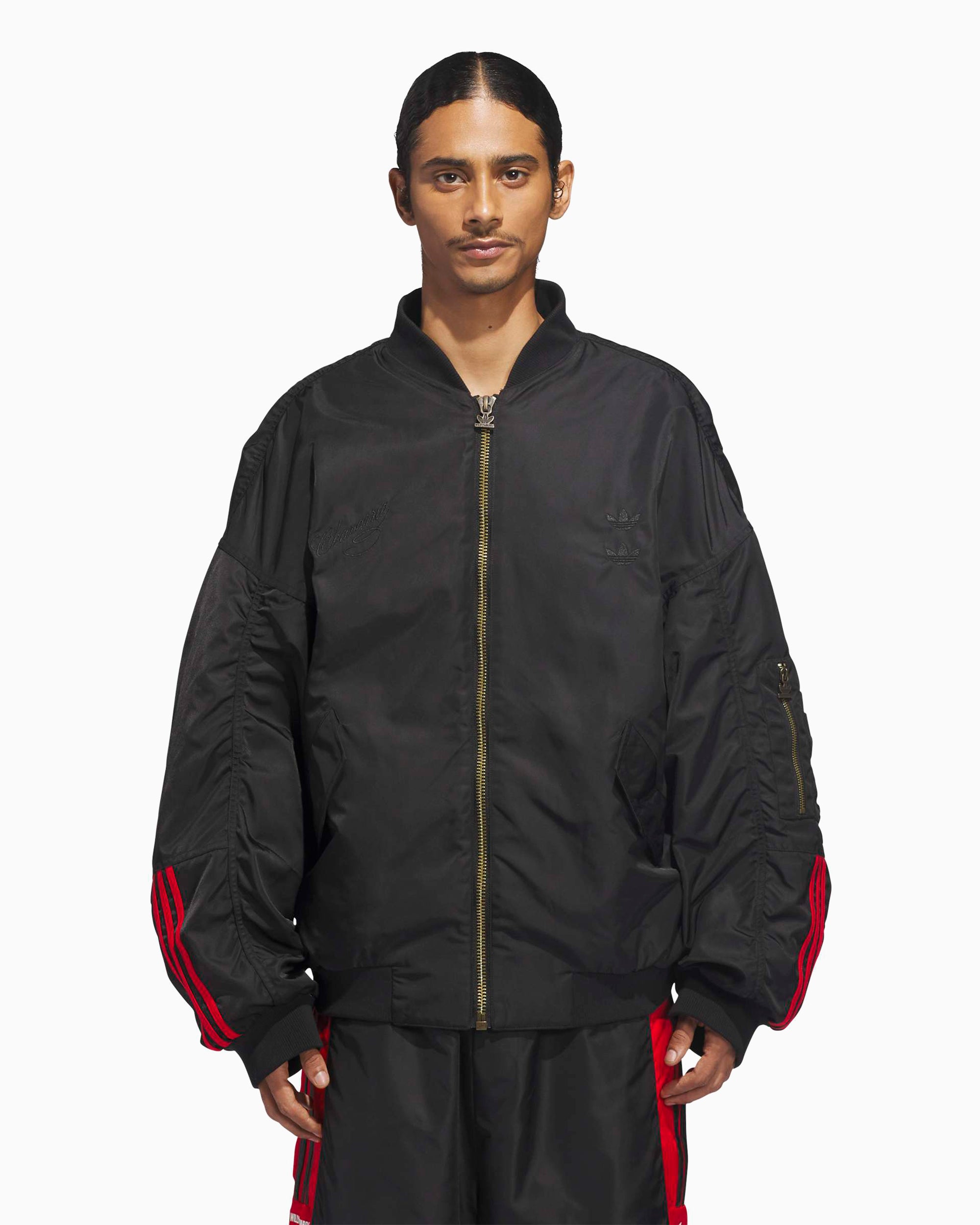 adidas Originals x Willy Chavarria Satin Relaxed Men's Bomber
