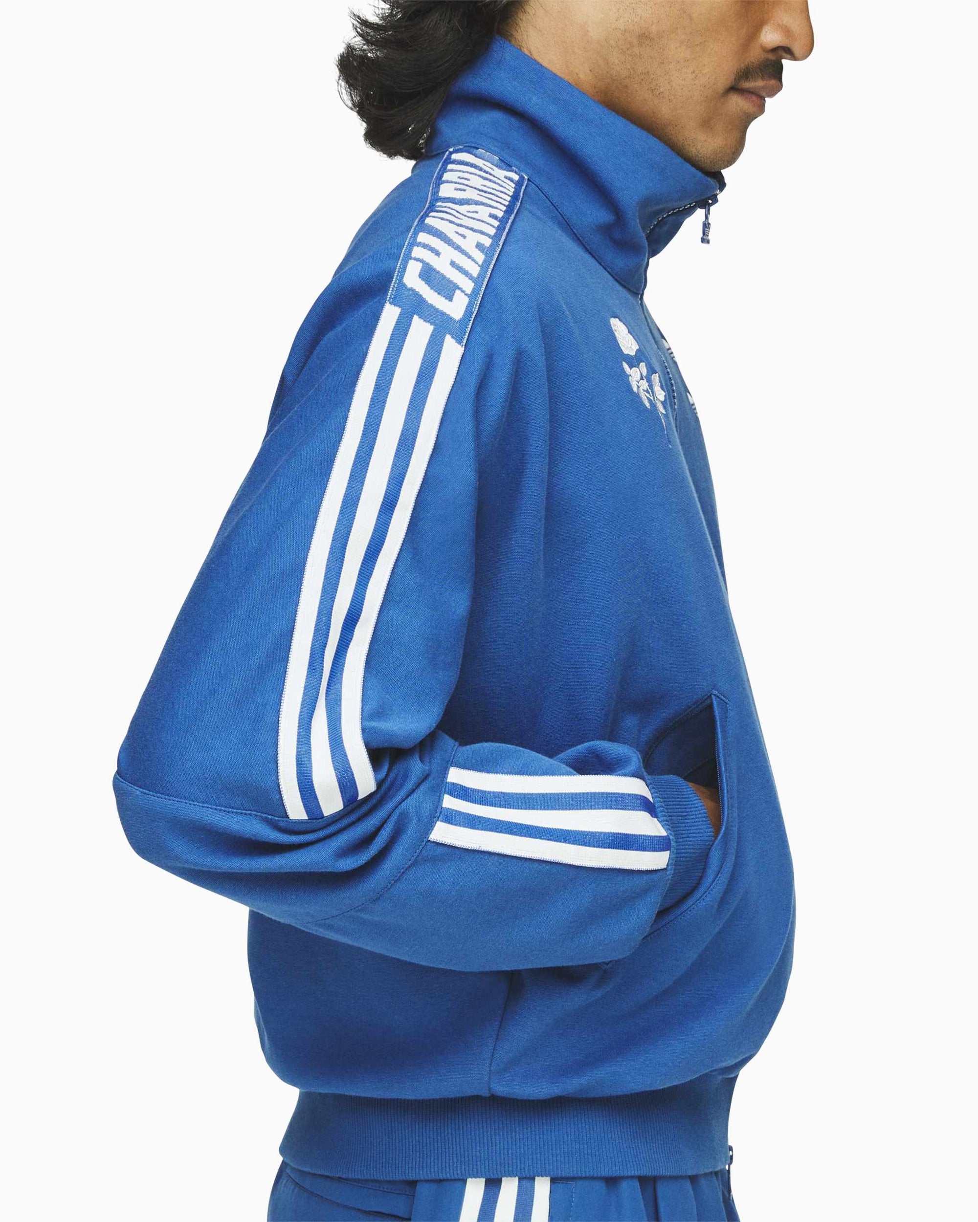 adidas Willy Chavarria トラックジャケットネイビー adidas Originals x Willy Chavarria x Willy Chavarria Knit Relaxed Unis