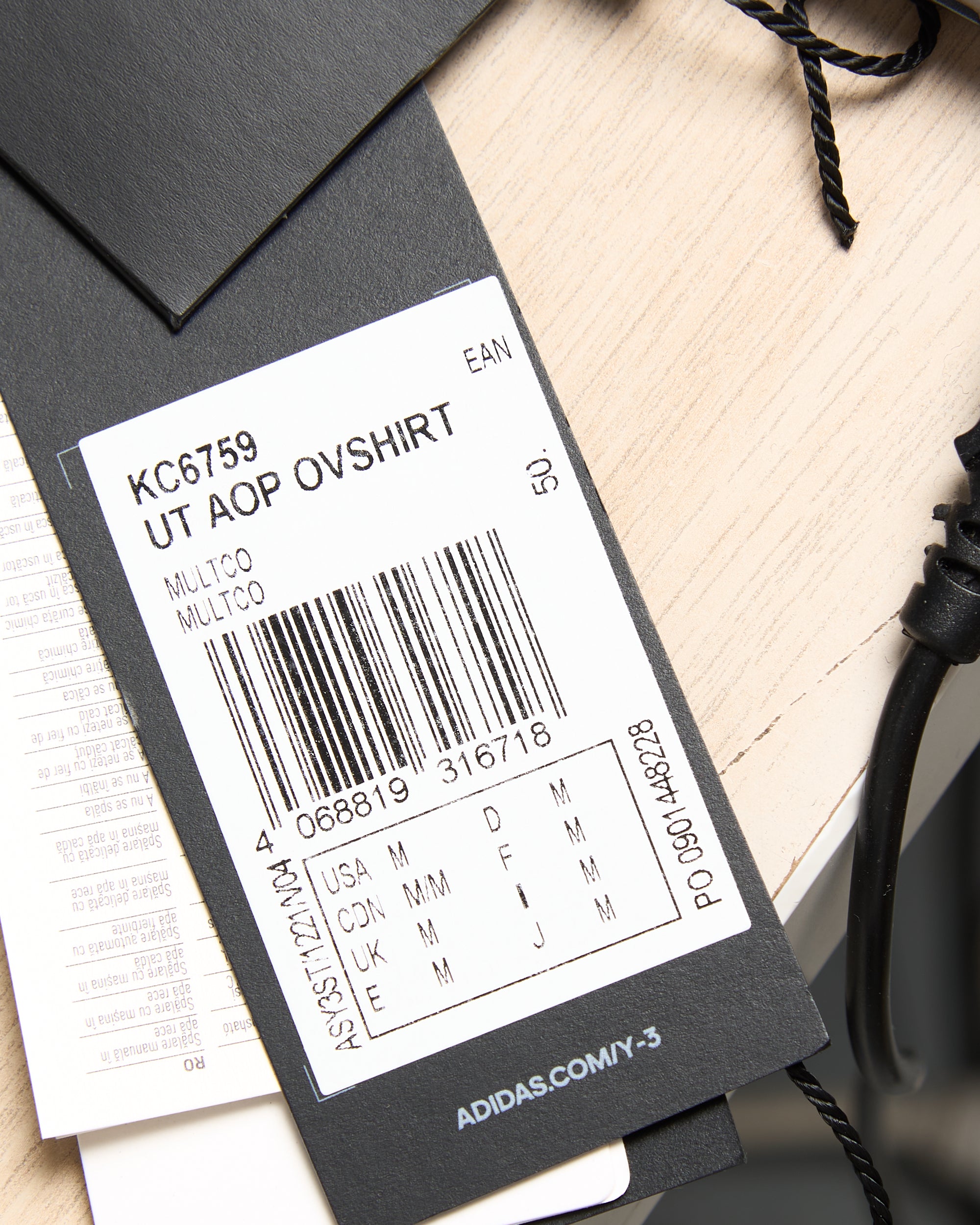 adidas Y-3 Oversize Men's Overshirt