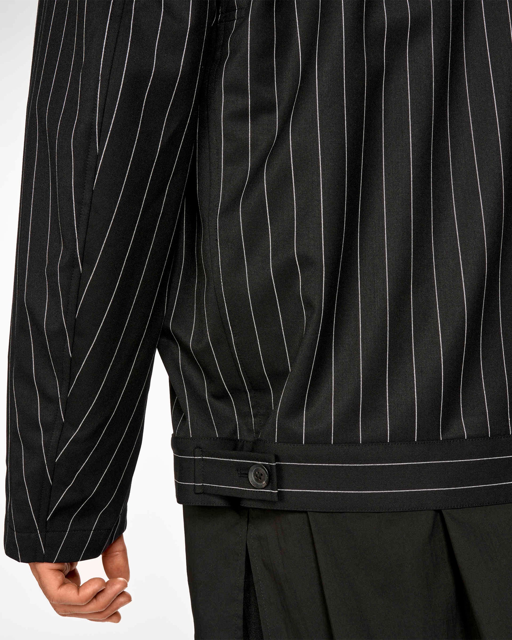 adidas Y-3 Refined Wool UT Striped Relaxed Men's Light Jacket