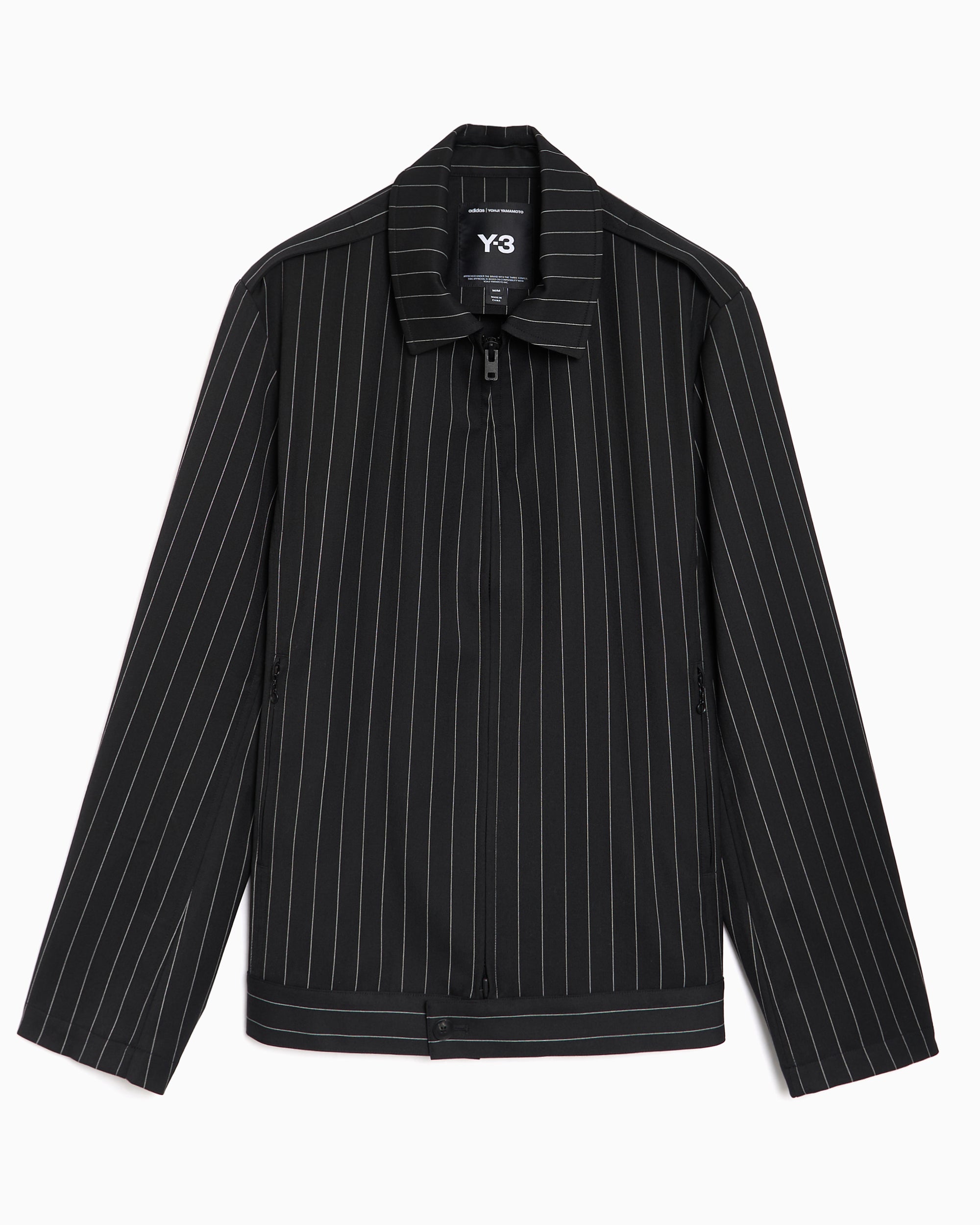 adidas Y-3 Refined Wool UT Striped Relaxed Men's Light Jacket