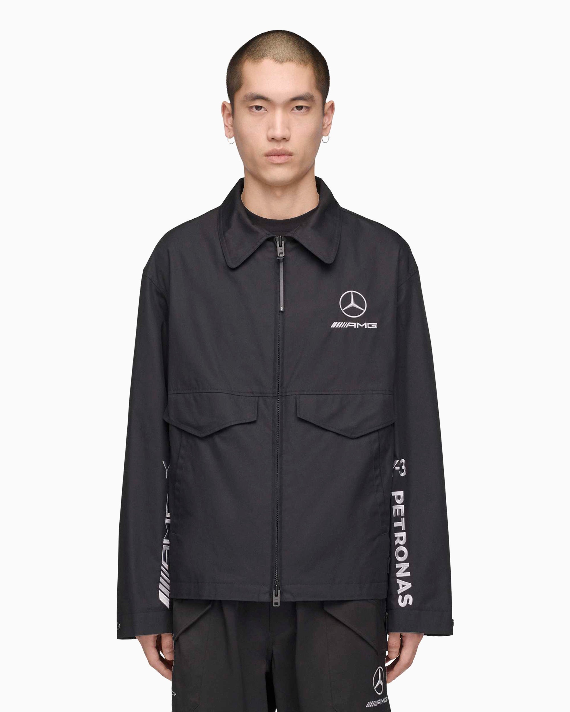 Chaqueta ligera bordado Y-3 x Mercedes AMG Petronas Team F1 
