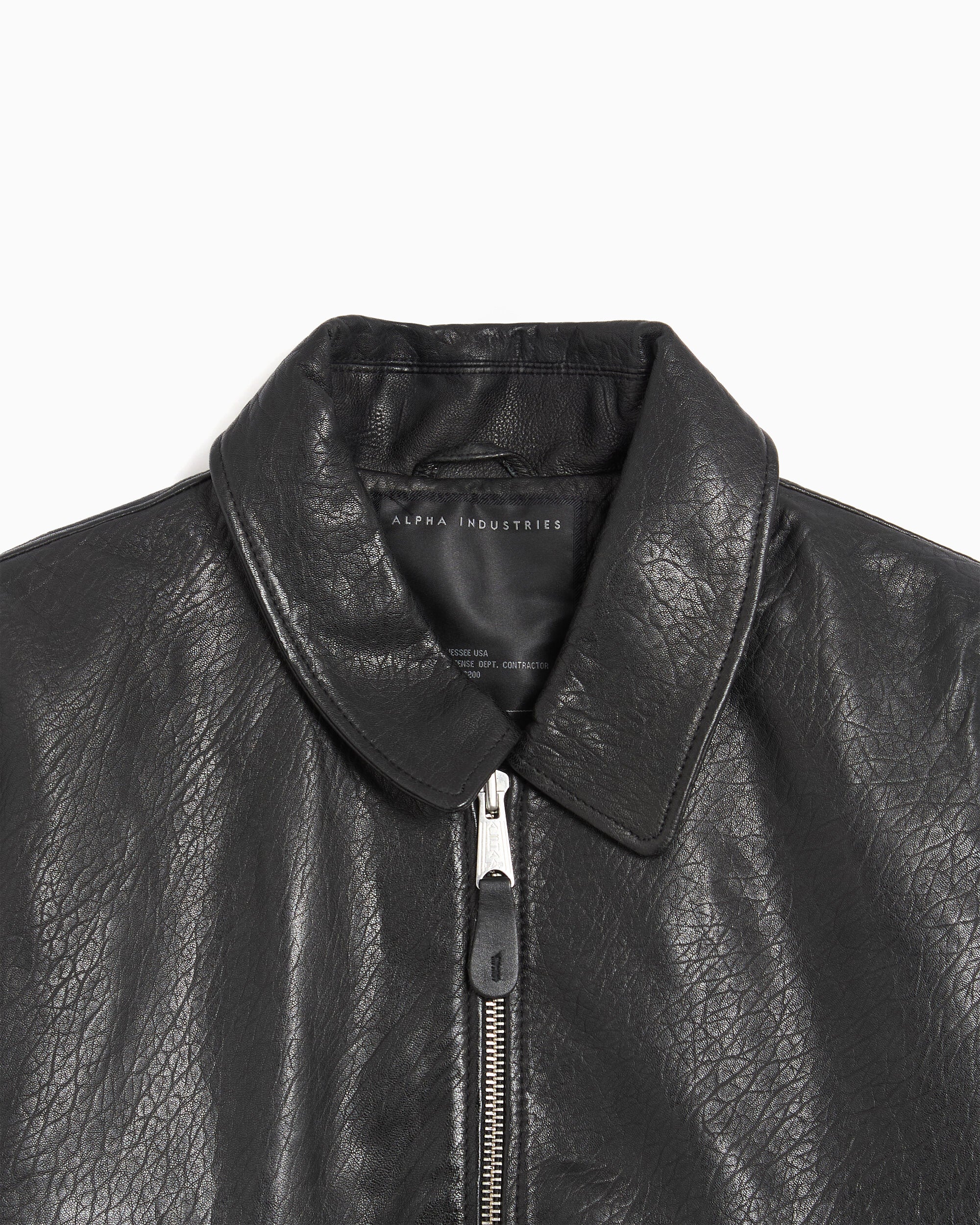 Alpha Industries CWU-36/P Relaxed Men's Leather Jacket