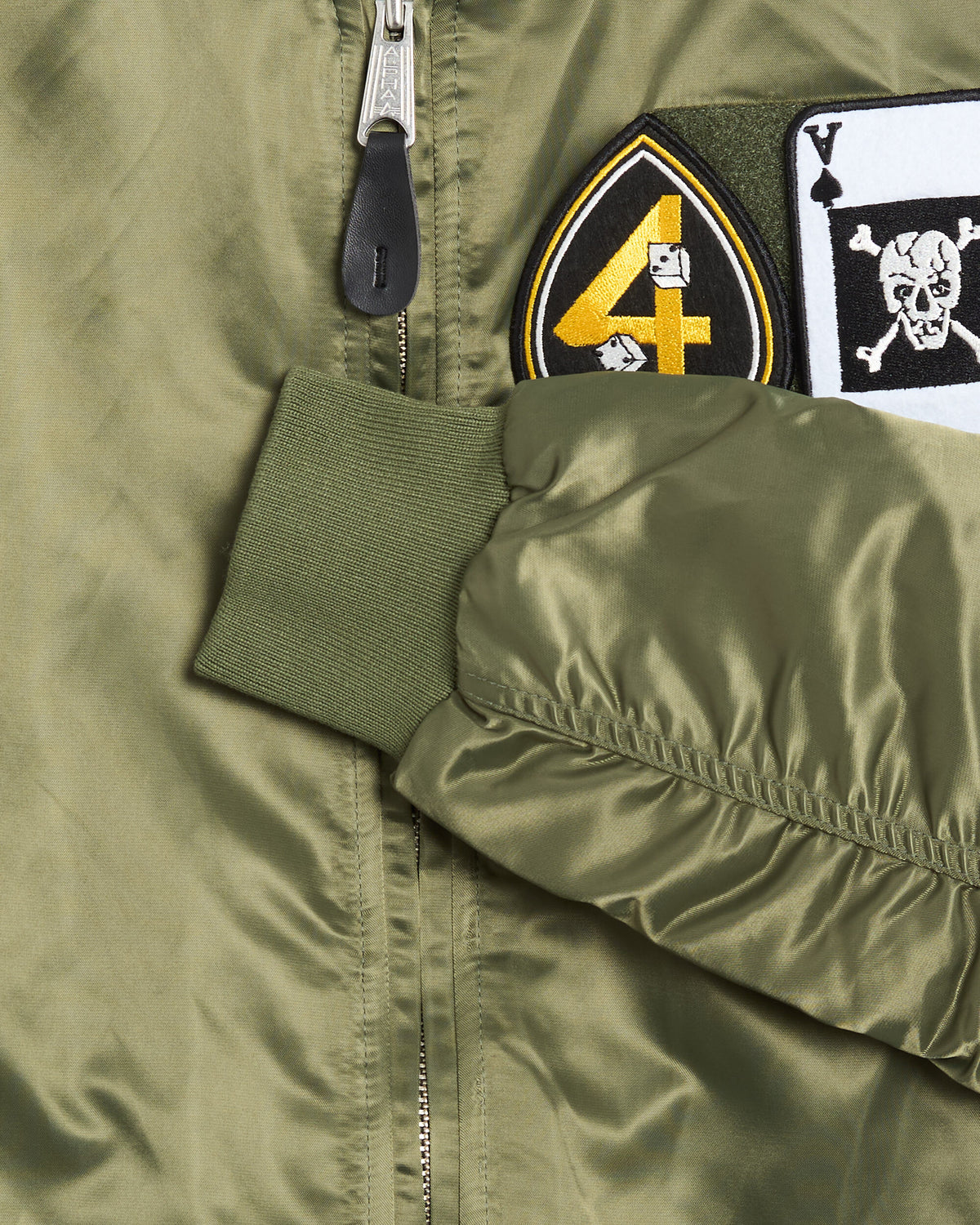 Jackets Coats Alpha Industries MA-1 Black Devils with Patches Men's Bomber - 268158-01