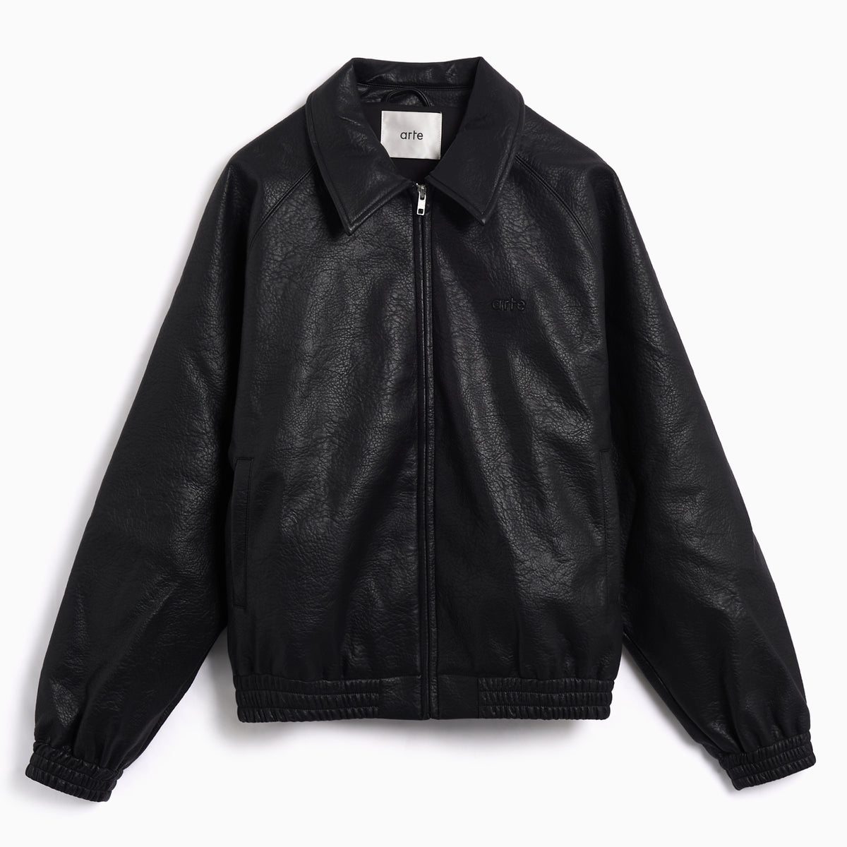 Chaqueta de cuero Relaxed Arte Antwerp Basic para hombre