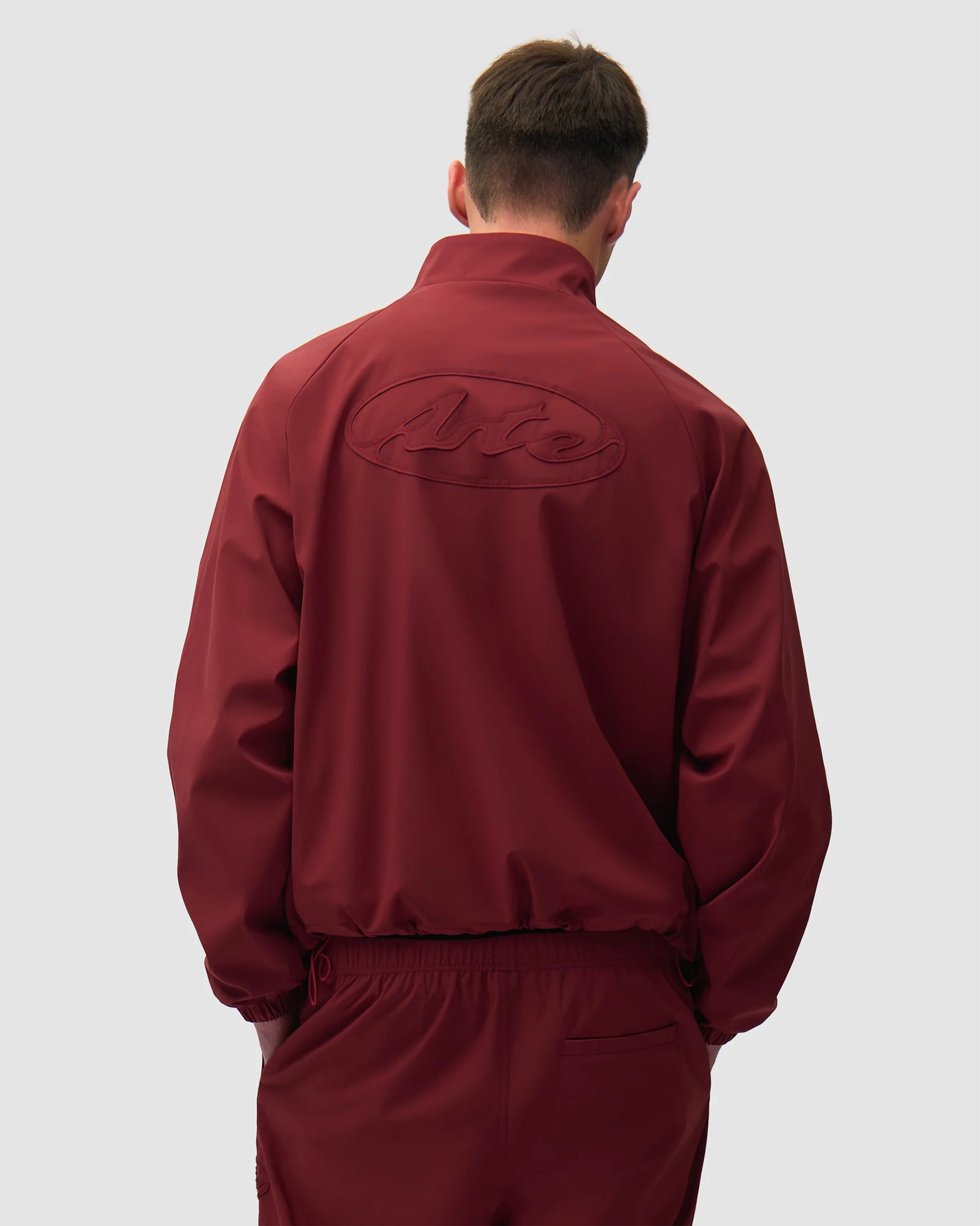 Jackets Coats Arte Antwerp Branded with patches Men's Track Jacket - SS26-043J-Bordeaux