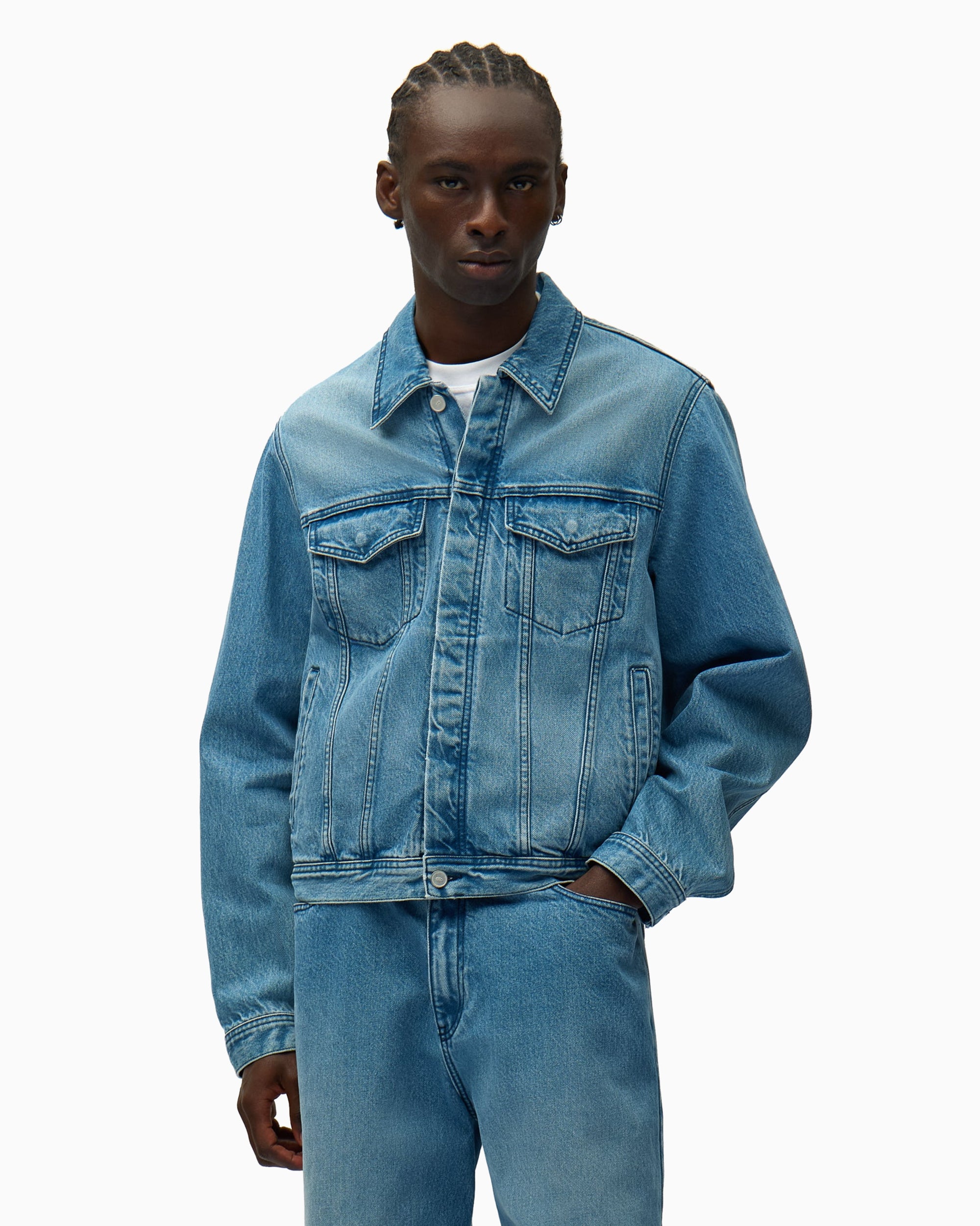 ジャケット・アウター enfold CIRCLE-ARM BLOUSON ジャケット・アウター enfold CIRCLE-ARM BLOUSON ENFOLD - enfold