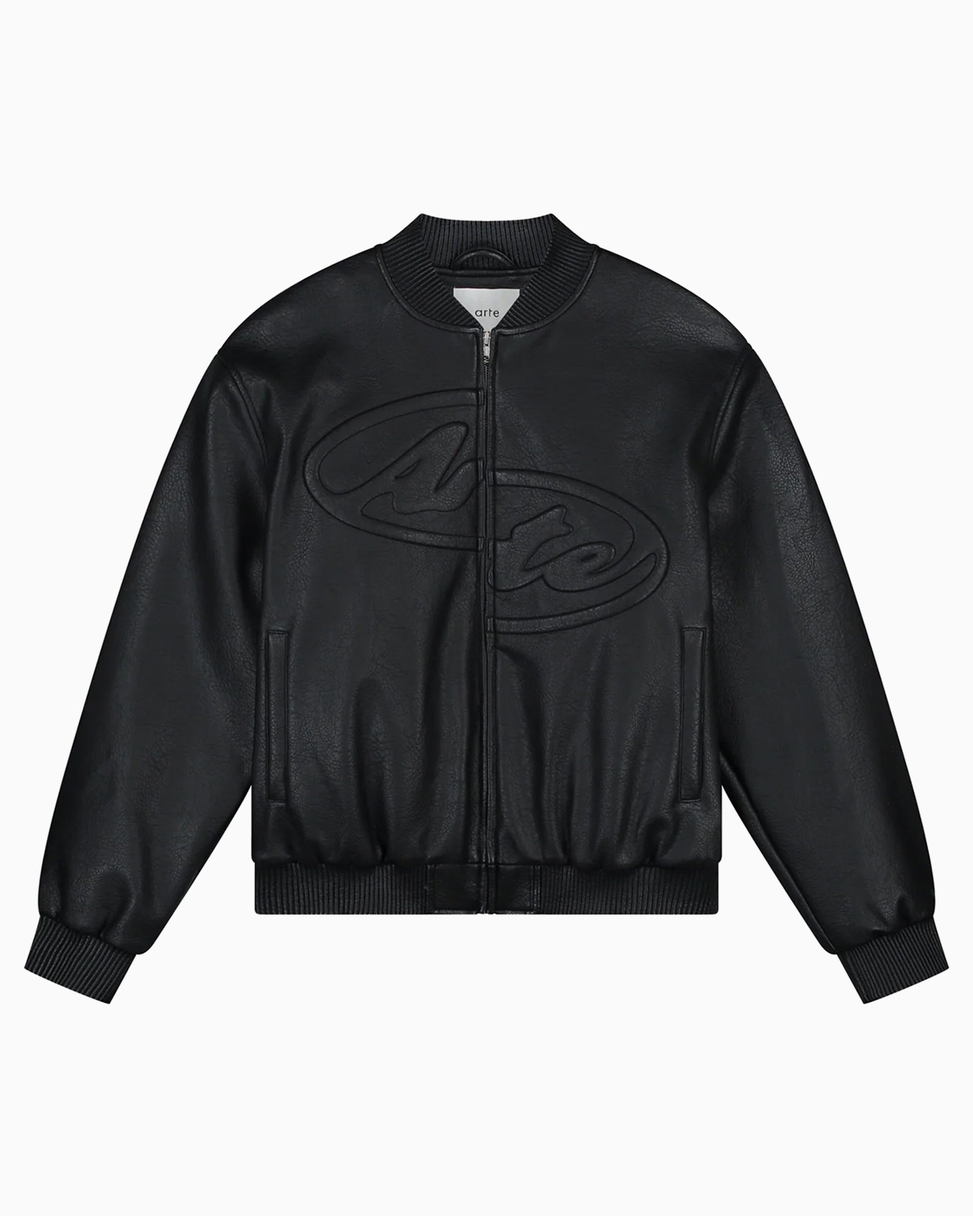 Veste En Cuir Arte Antwerp Half Logo Pour Homme Veste En Cuir Arte Antwerp Half Logo Pour Homme