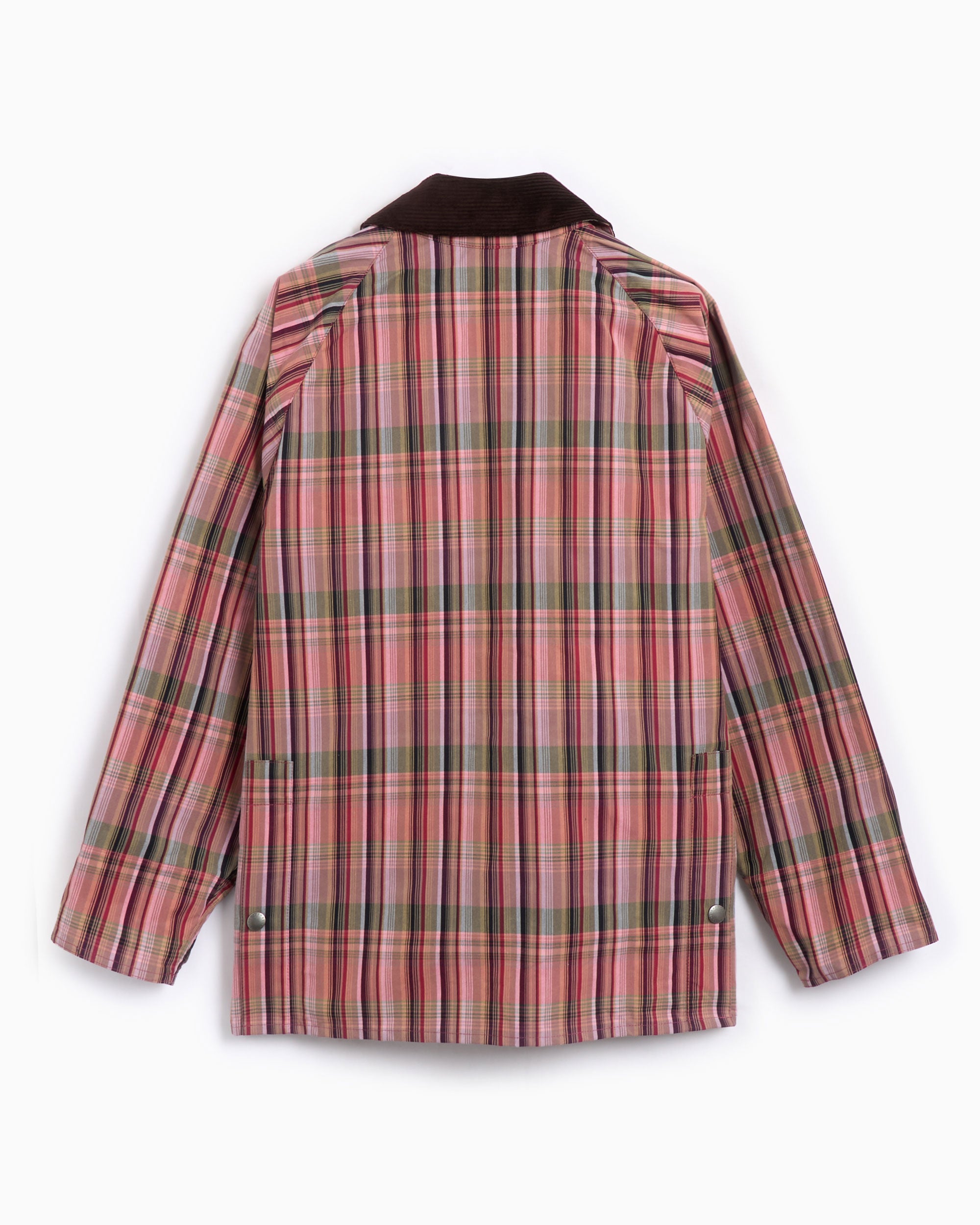 s*y様 Barbour x Noah Madras Bedale Barbour x NOAH Madras Bedale Casual Jacket Noah madras pink by