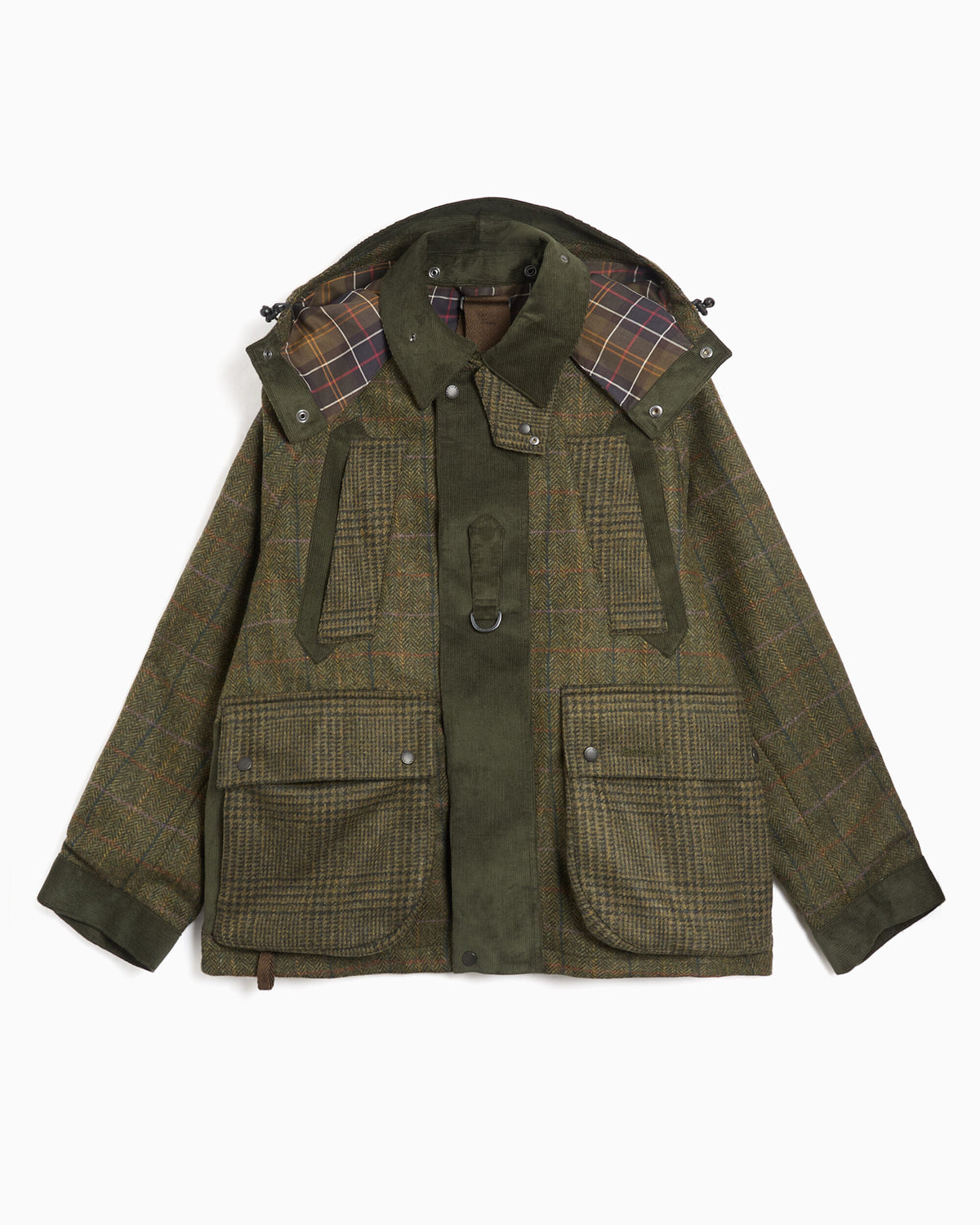 Jackets Coats Barbour x Norbit Plaid Men's Coat - MWO0320GN55