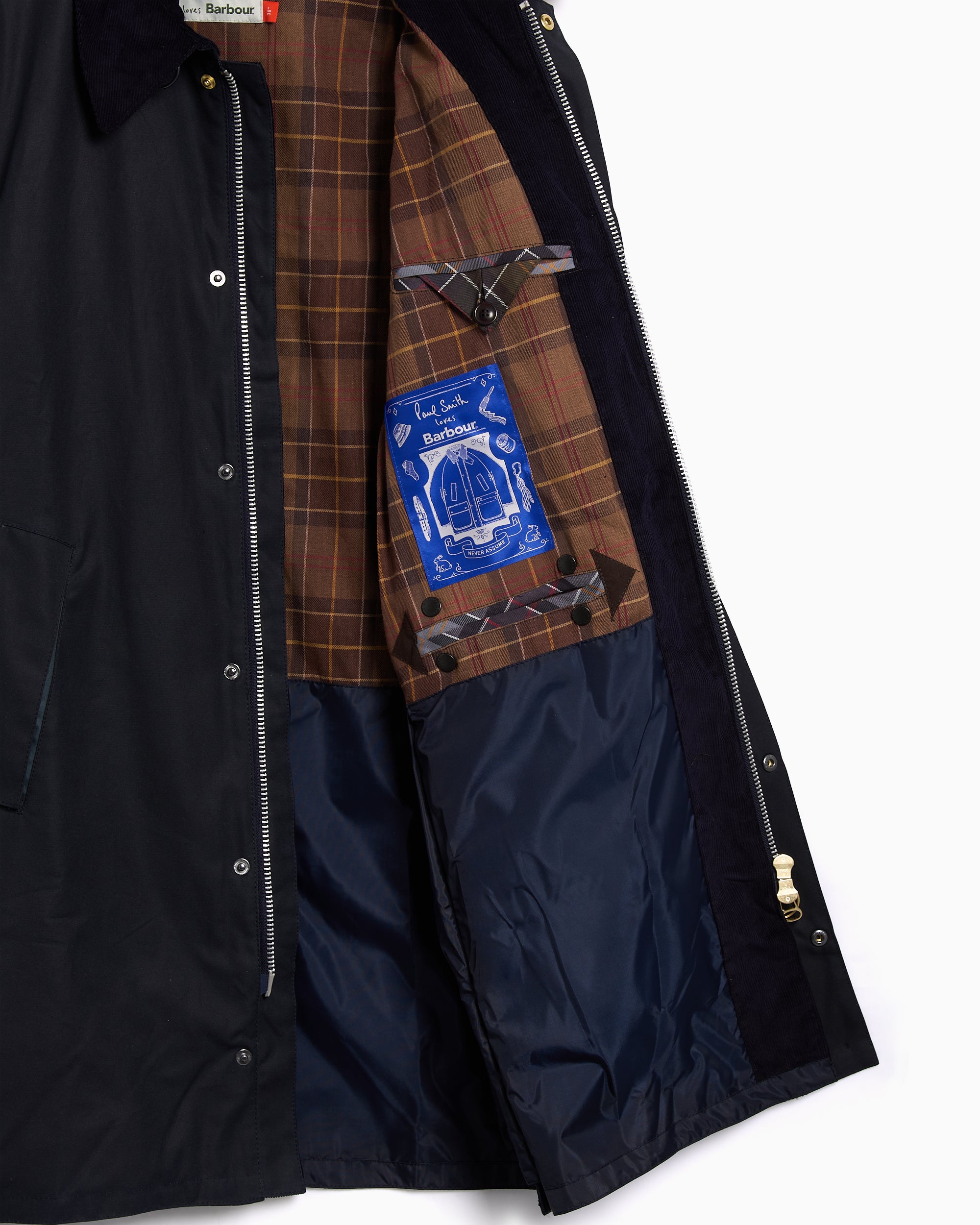 Barbour x Paul Smith Beeston Wax Men's Rain Jacket
