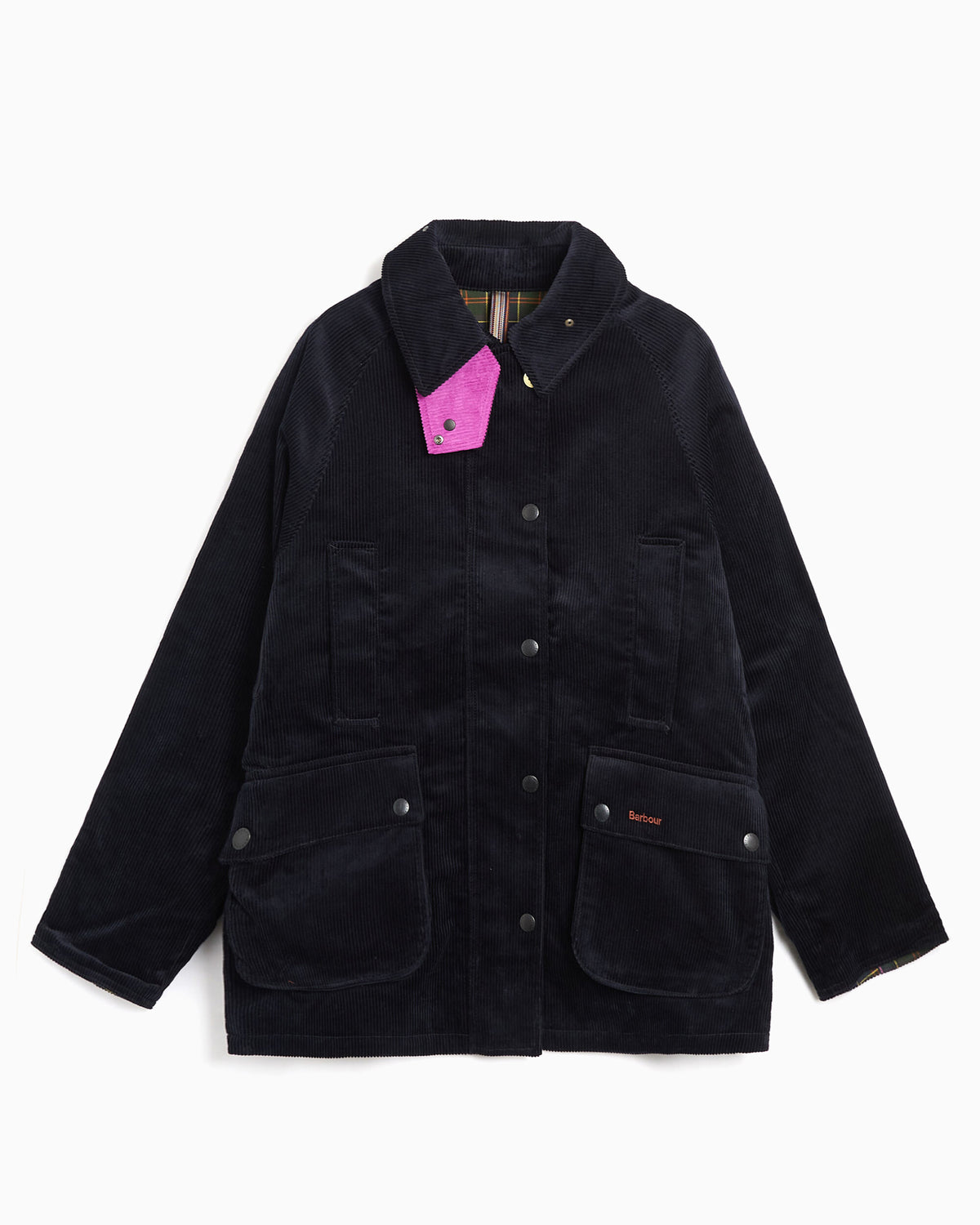 Jackets Coats Barbour x Paul Smith Cord Beaufort Relaxed Women's Rain Jacket - LCA0433NY91