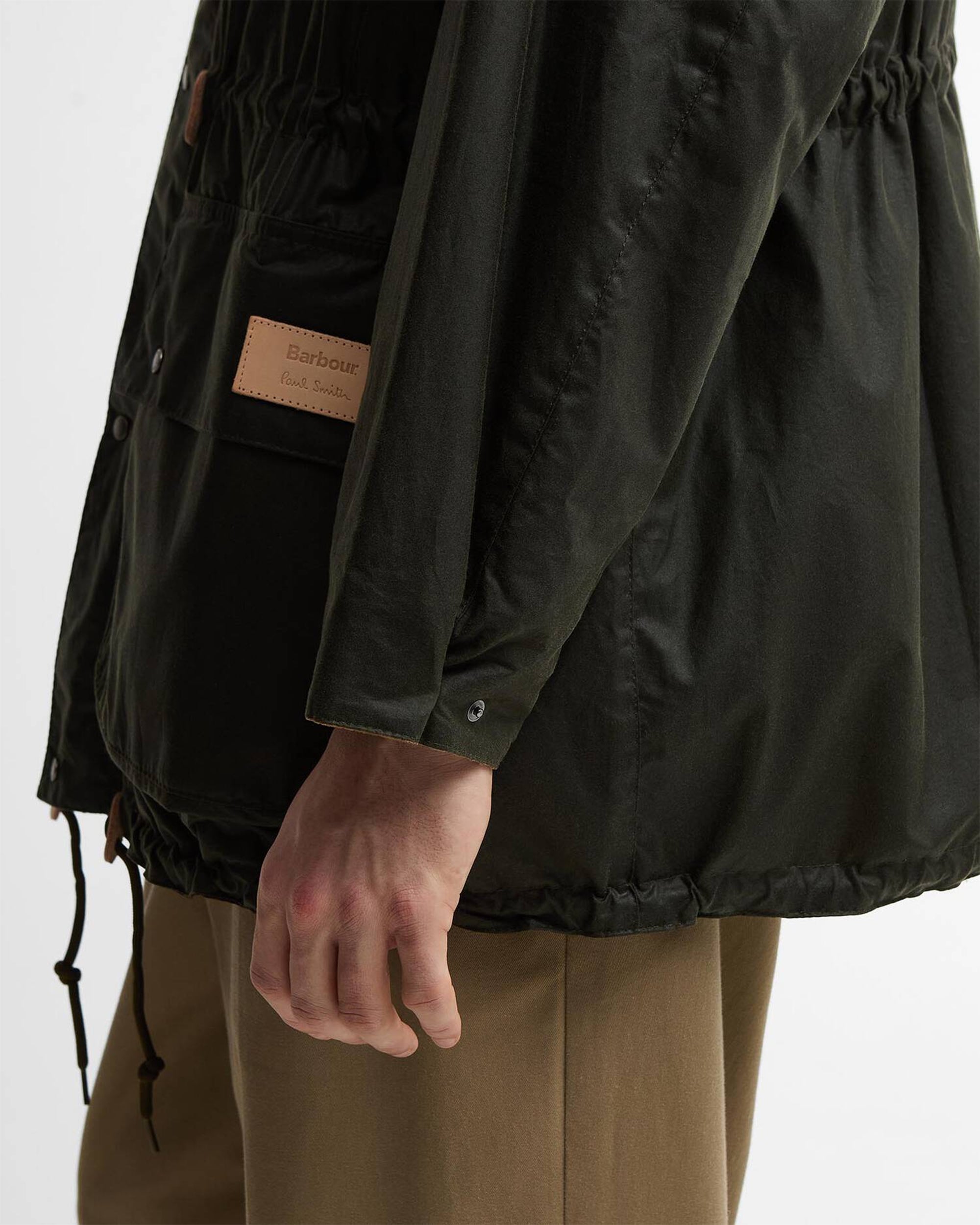 Barbour x Paul Smith Durham Wax Relaxed Men's Rain Jacket