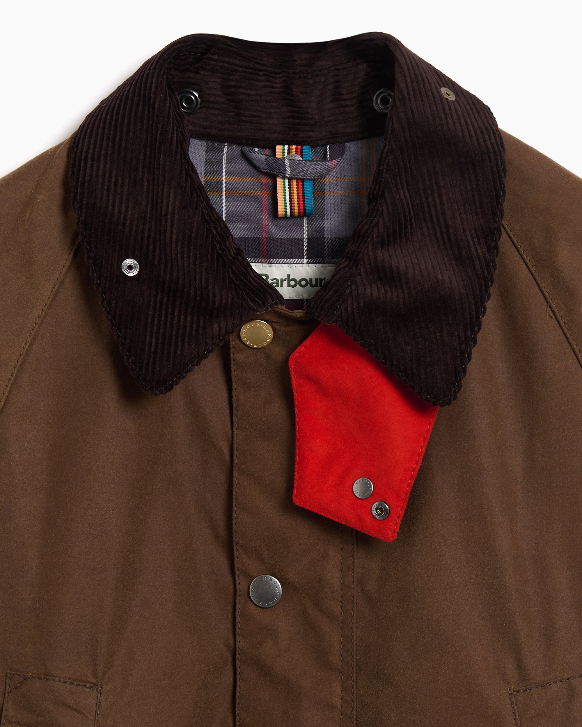 Barbour x Paul Smith OS Bedale Wax Oversize Men's Rain Jacket
