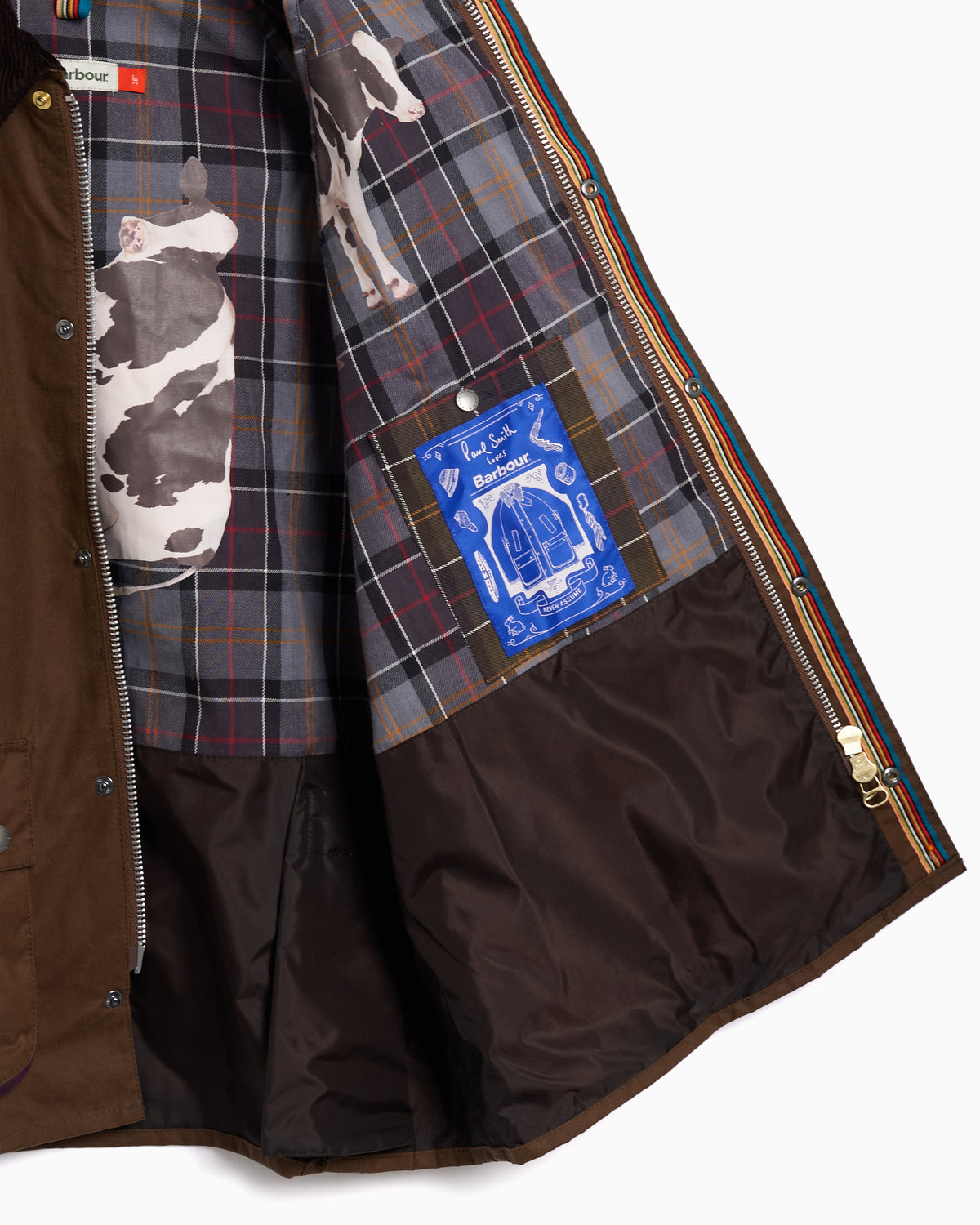 Barbour x Paul Smith OS Bedale Wax Oversize Men