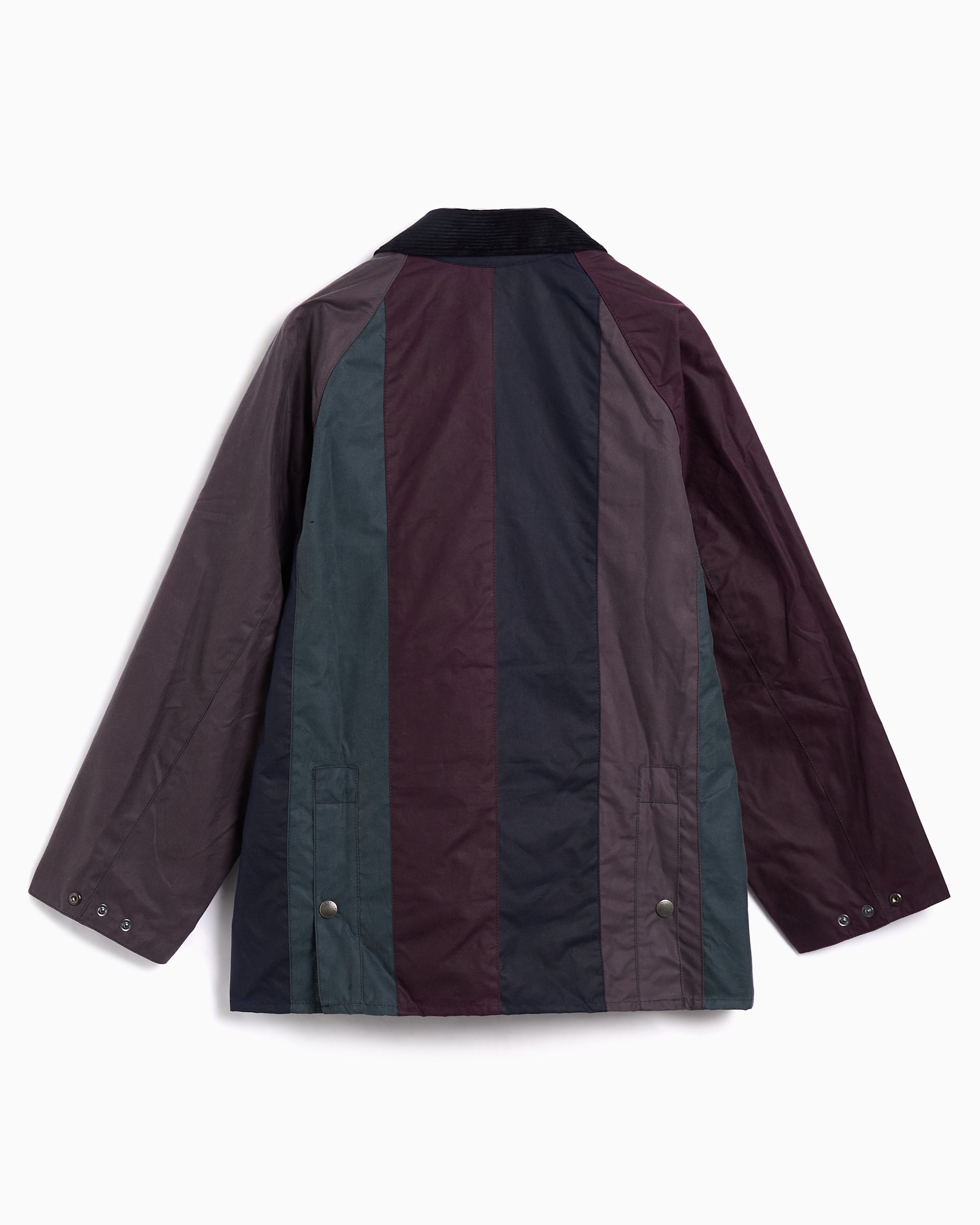 Barbour x Paul Smith OS Bedale Wax Striped Oversize Men's Rain Jacket