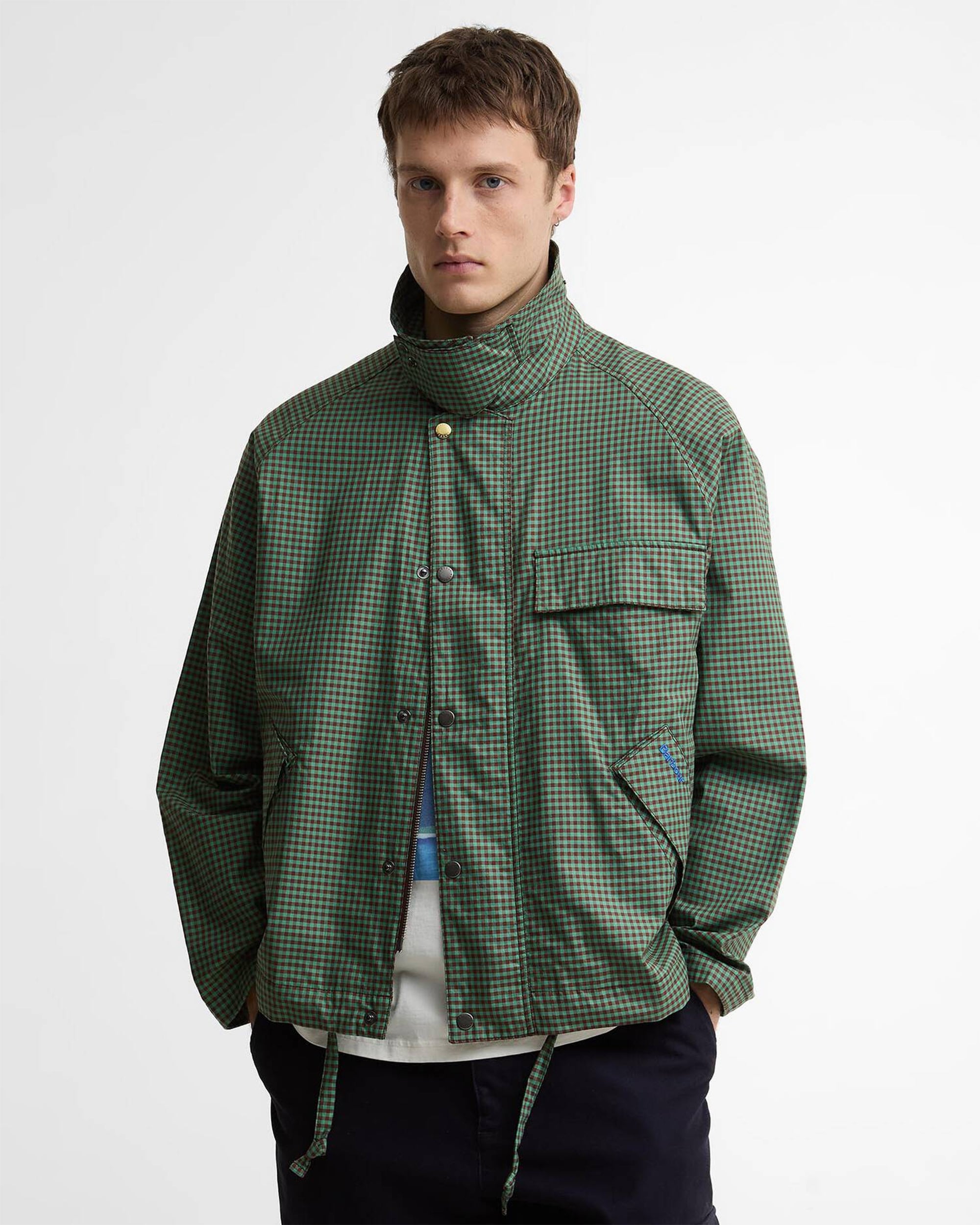 Chaqueta ligera de cuadros Oversize Barbour x Paul Smith Transport par