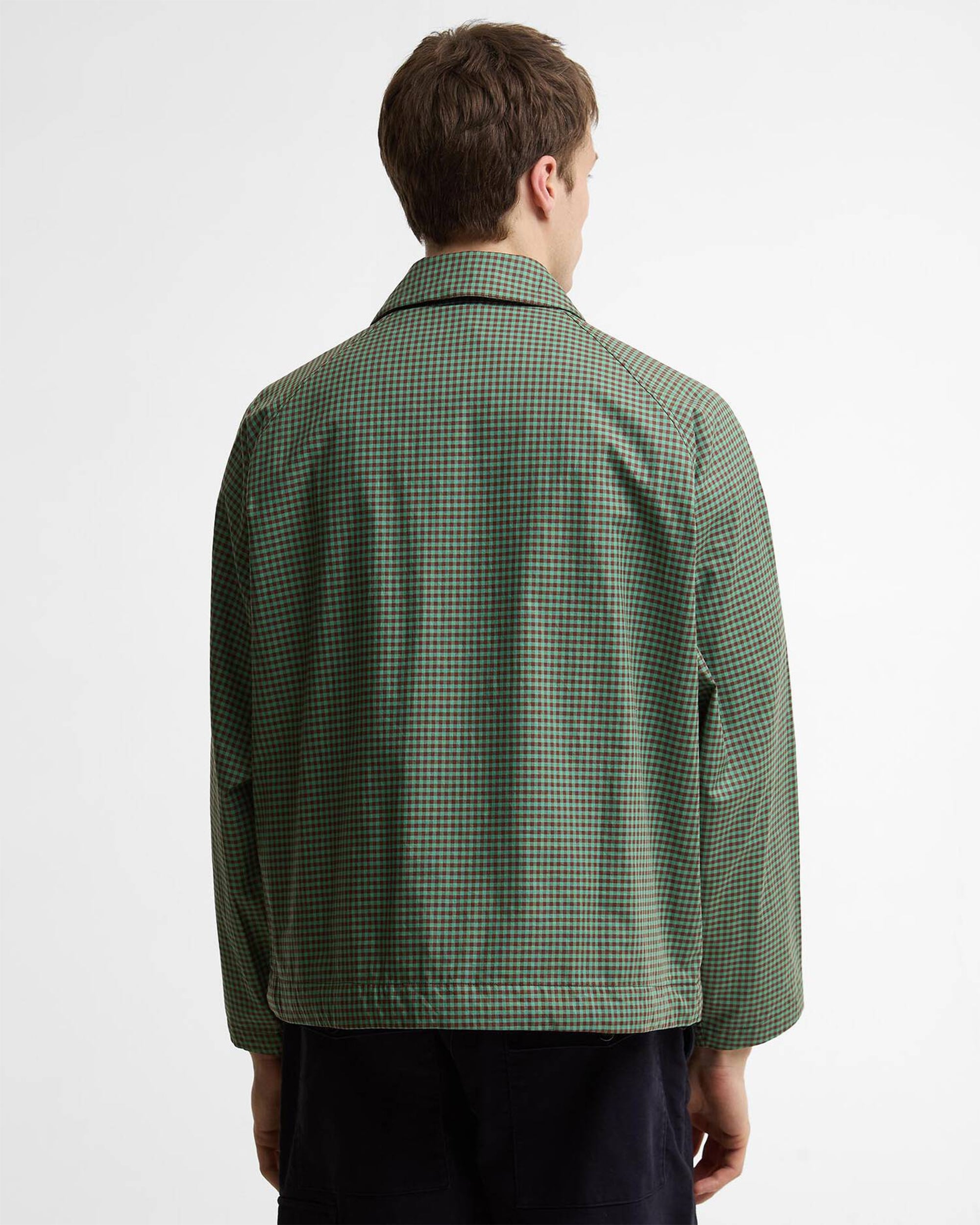 Barbour x Paul Smith Transport Plaid Oversize Men's Light Jacket