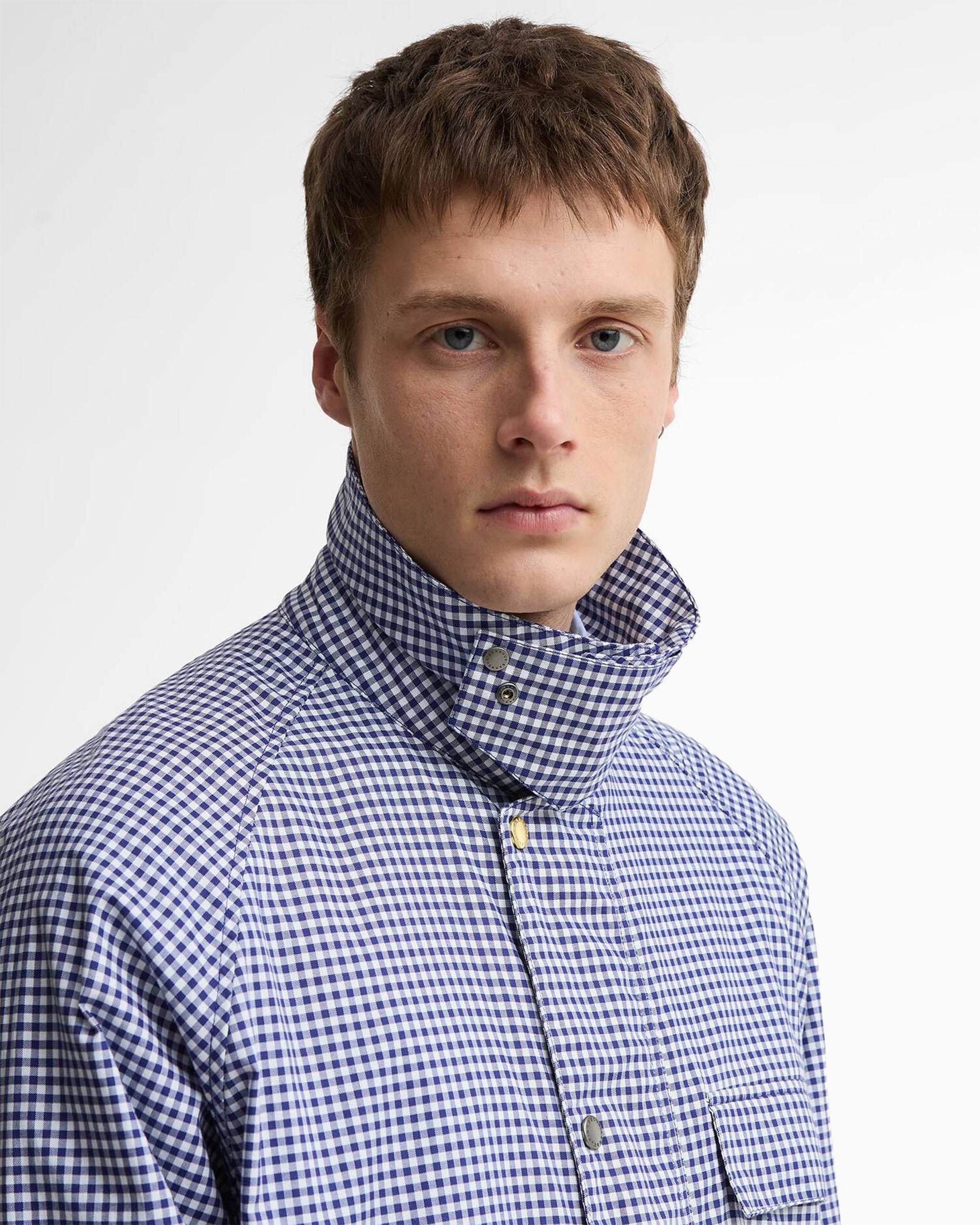Barbour x Paul Smith Transport Plaid Oversize Men's Light Jacket