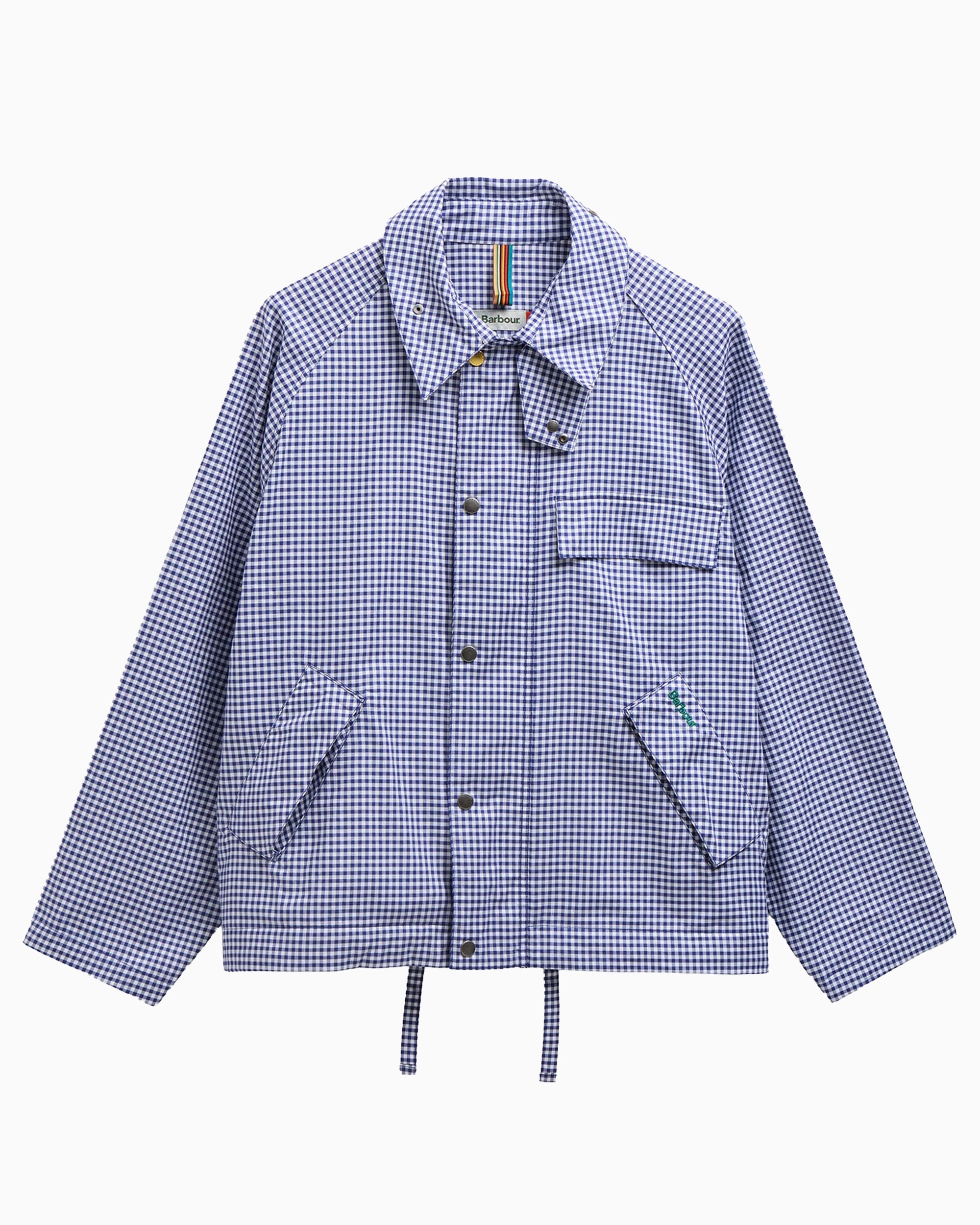 Barbour x Paul Smith Transport Plaid Oversize Men's Light Jacket