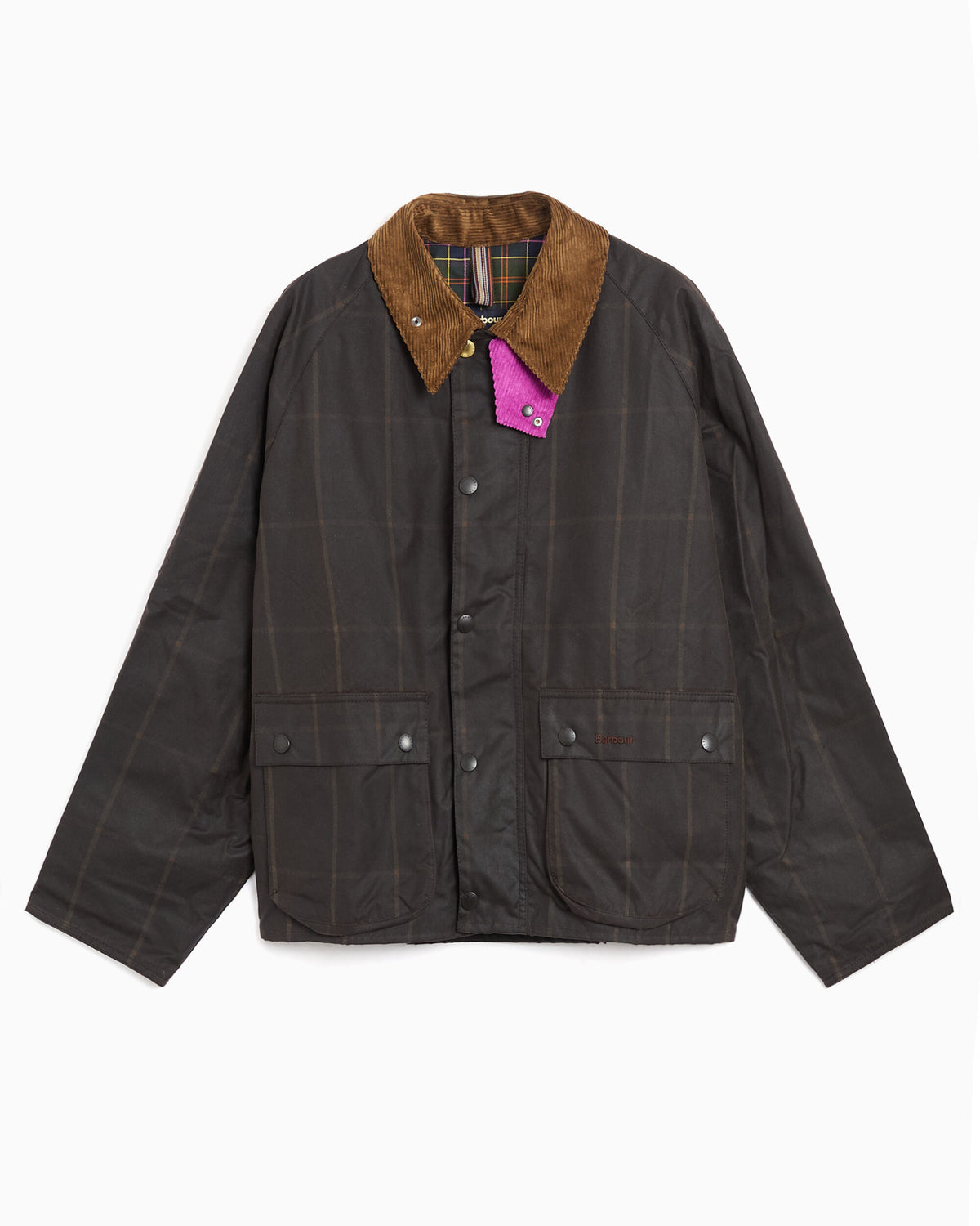 Jackets Coats Barbour x Paul Smith Transport Windowpane Men's Rain Jacket - MWX2611BR71