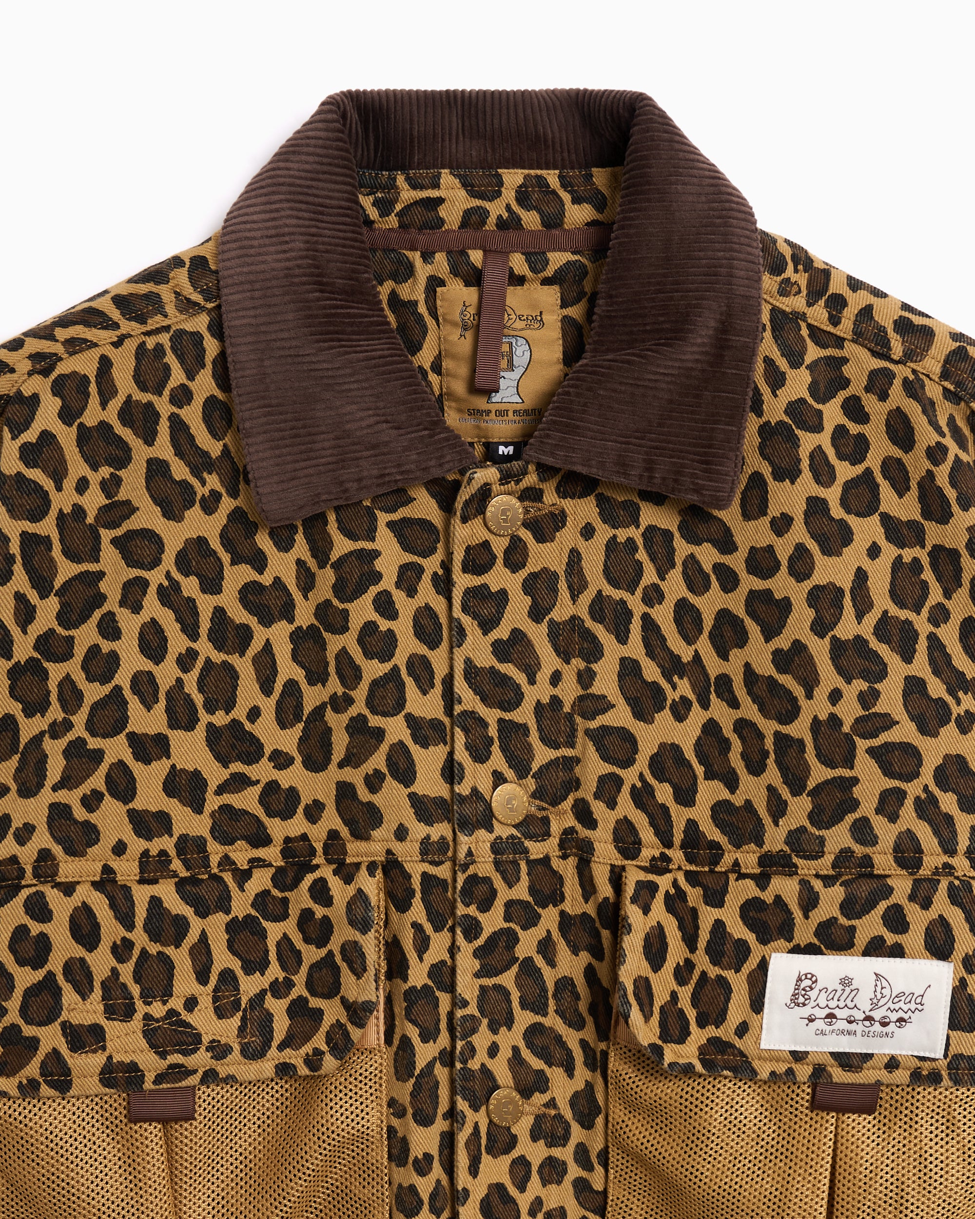 Brain Dead Crop Men's Denim Jacket