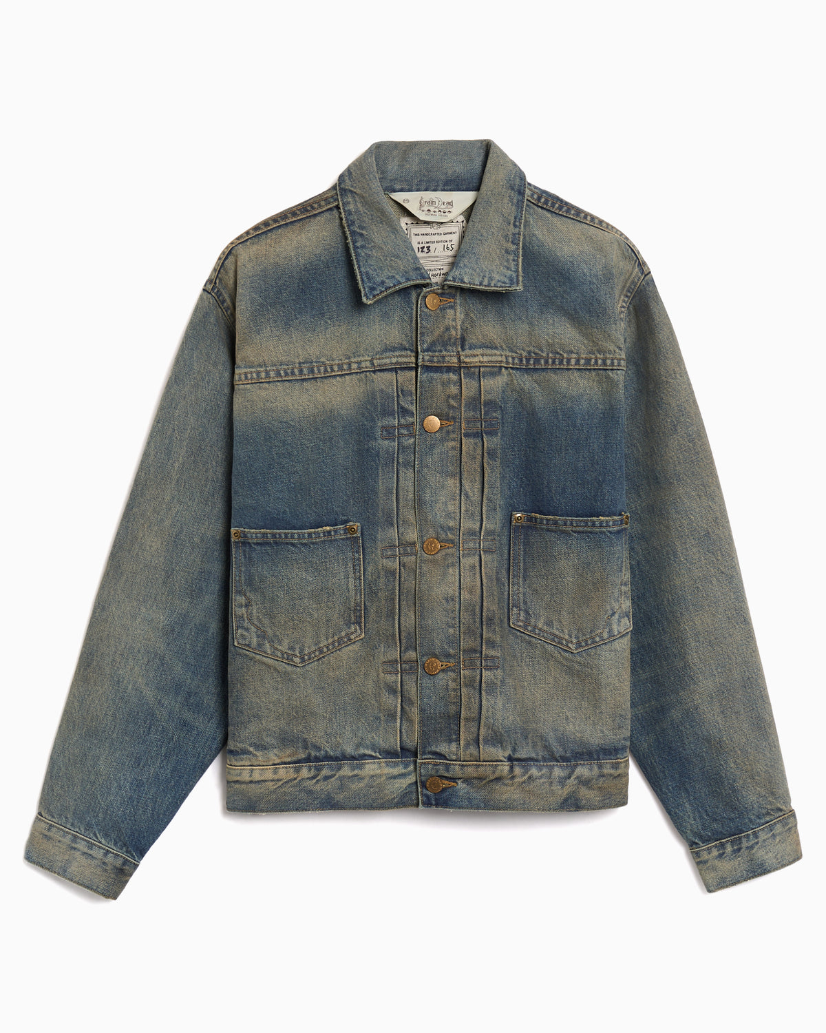 Veste Denim Boxy Brain Dead Trucker pour homme