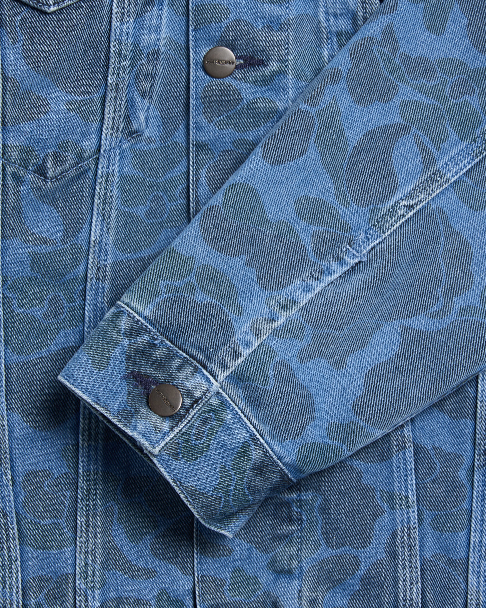 Jackets Coats Carhartt WIP Duck Helston Unisex Denim Jacket - I033766-2I235