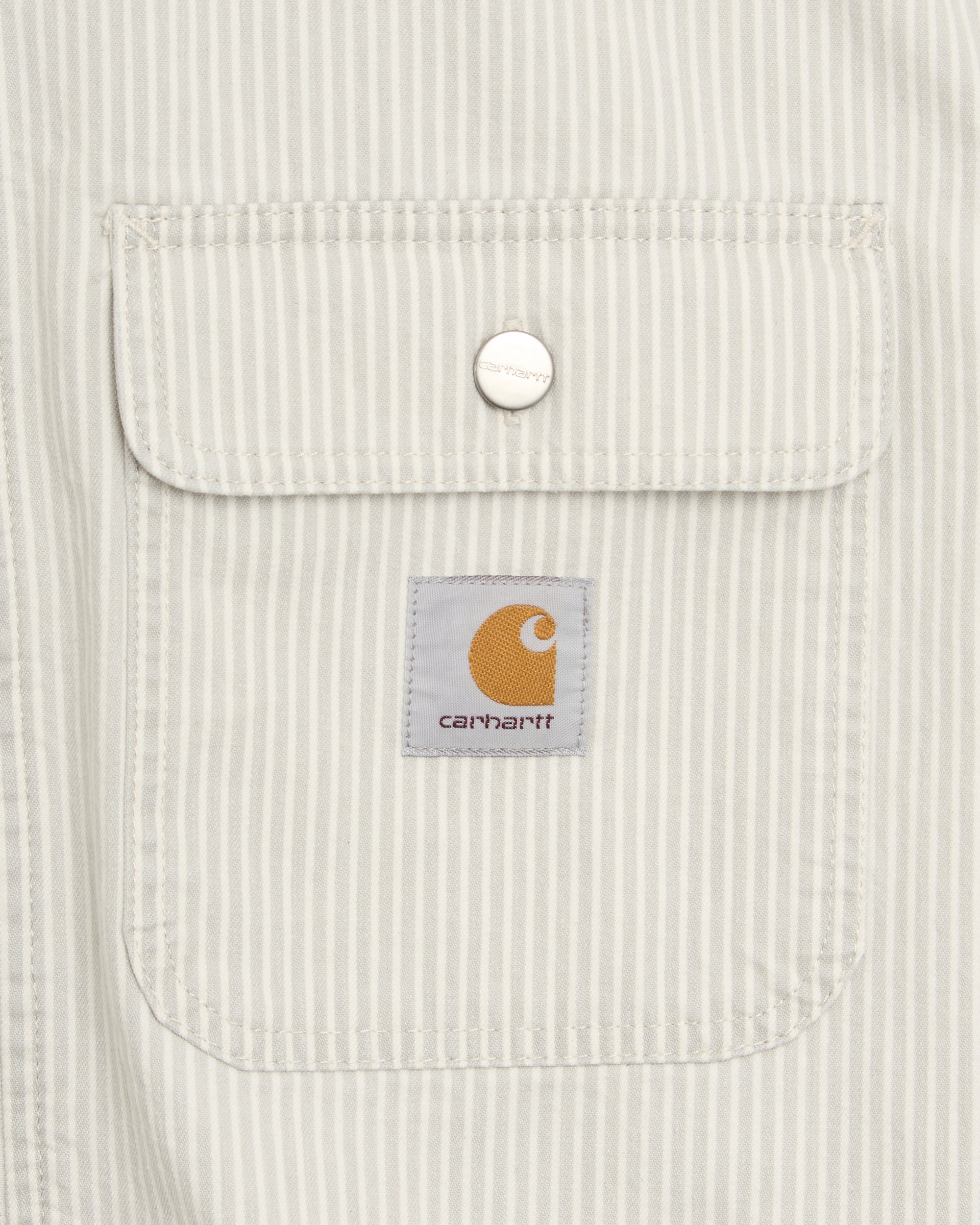 Jackets Coats Carhartt WIP Mercer Striped Relaxed Unisex Overshirt - I036495-3OK35