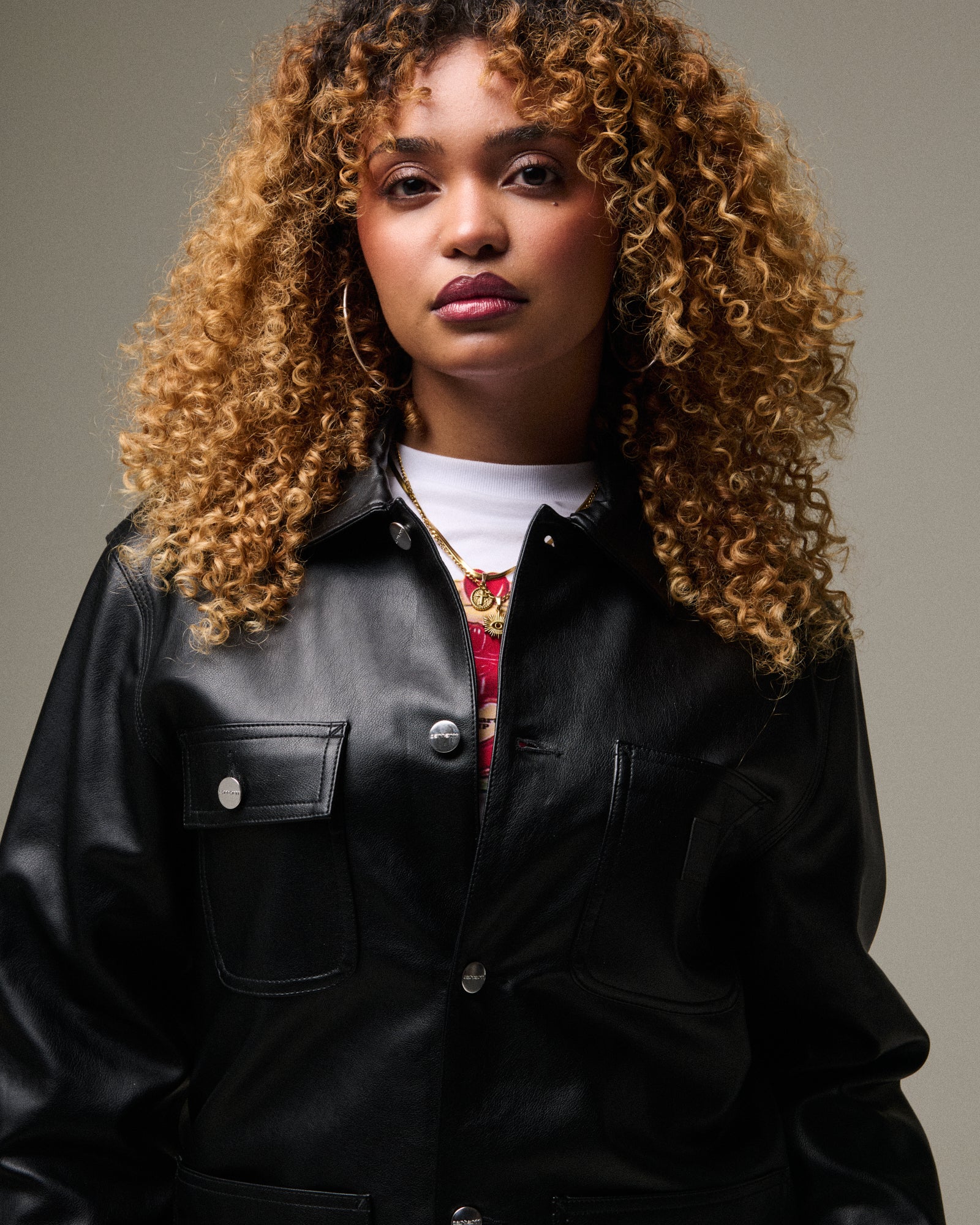 Carhartt WIP Michigan Women's Jacket Women's Leather Jacket
