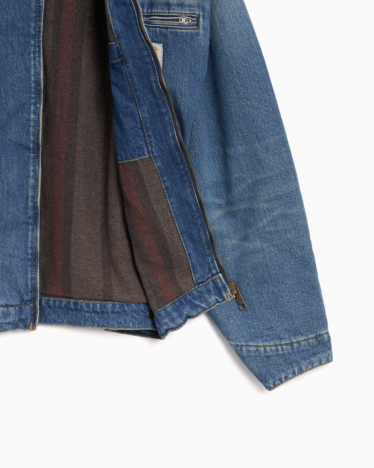 Jackets Coats Carhartt WIP OG Detroit Winter Boxy Unisex Denim Jacket - I037535-2XNEX