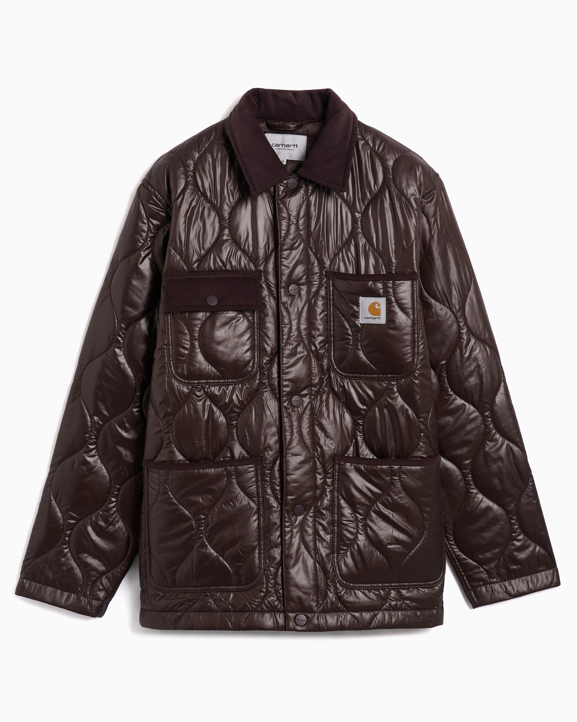 Jackets Coats Carhartt WIP Oscar Chore Liner Relaxed Unisex Quilted Jacket - I035366-33HXX