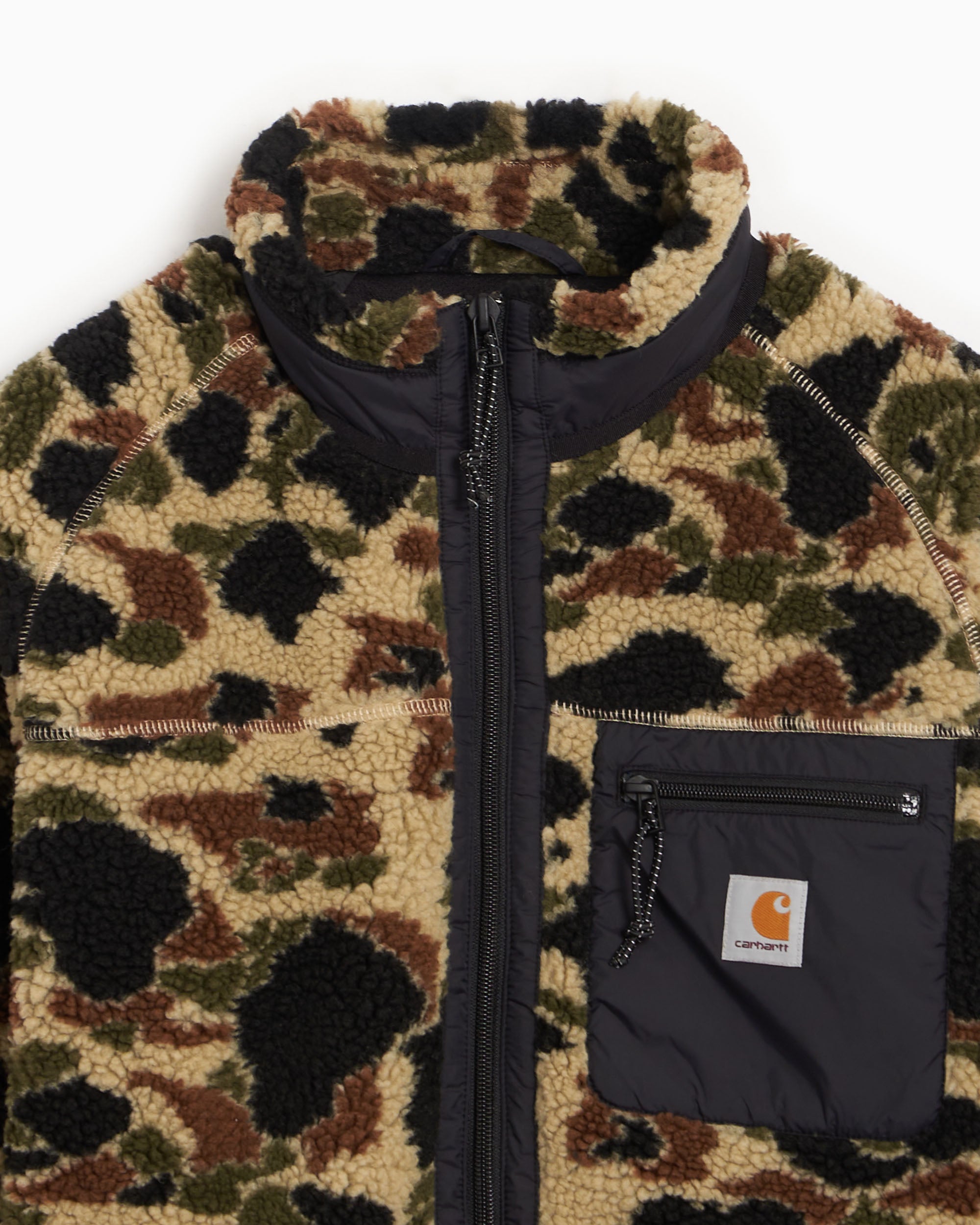 Carhartt WIP Prentis Liner Duck Camo Unisex Fleece Jacket