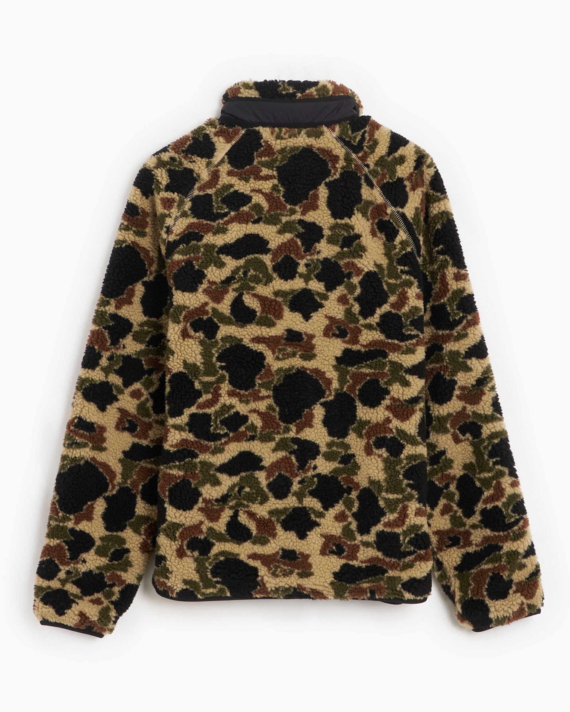 carhartt prentis liner カモ 迷彩 XL ボアジャケット Carhartt WIP Prentis Liner Duck Camo Unisex Fleece Jacket