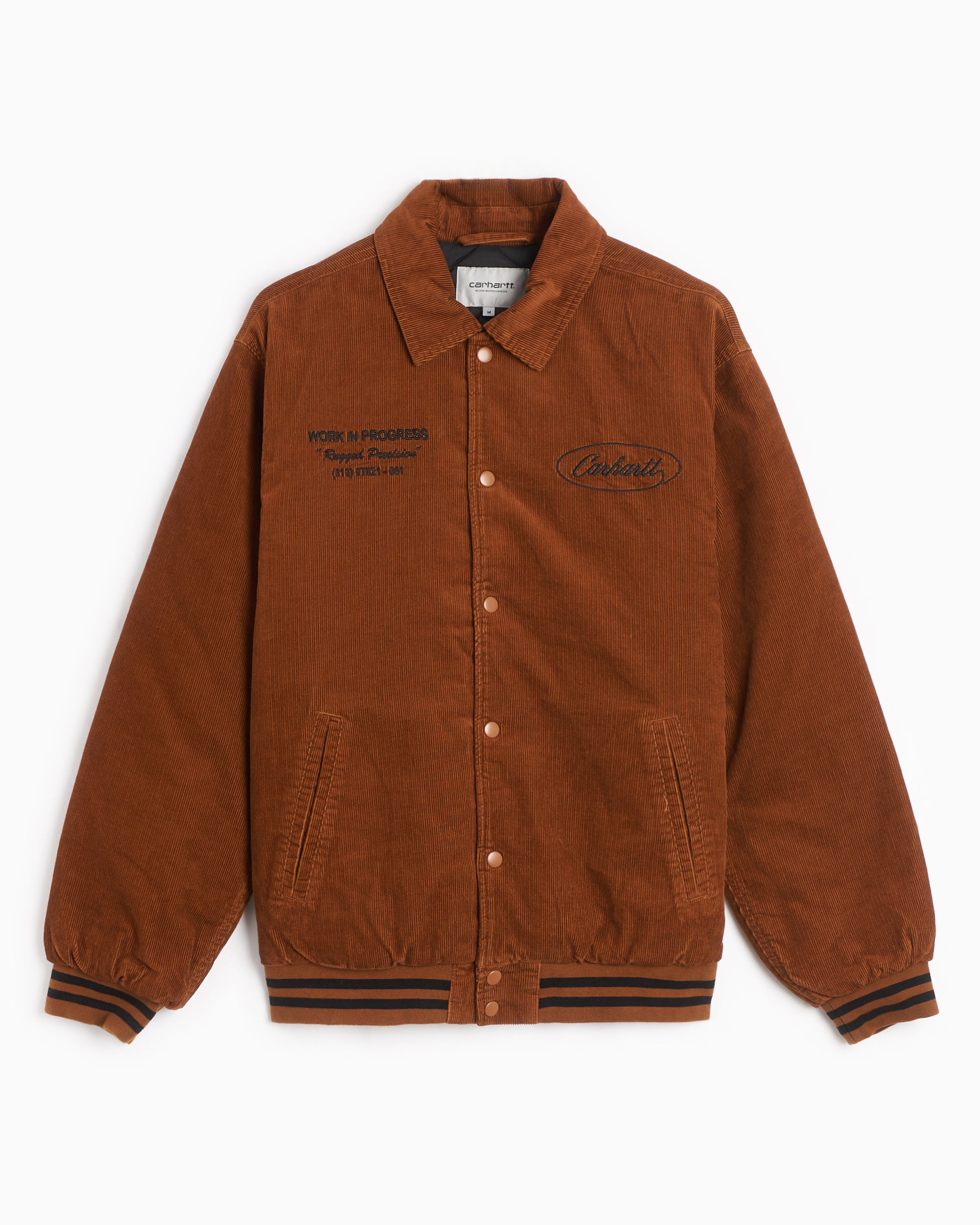 ジャケット・アウター Carhartt WIP rugged letterman jacket Carhartt WIP Rugged Letterman Unisex Jacket