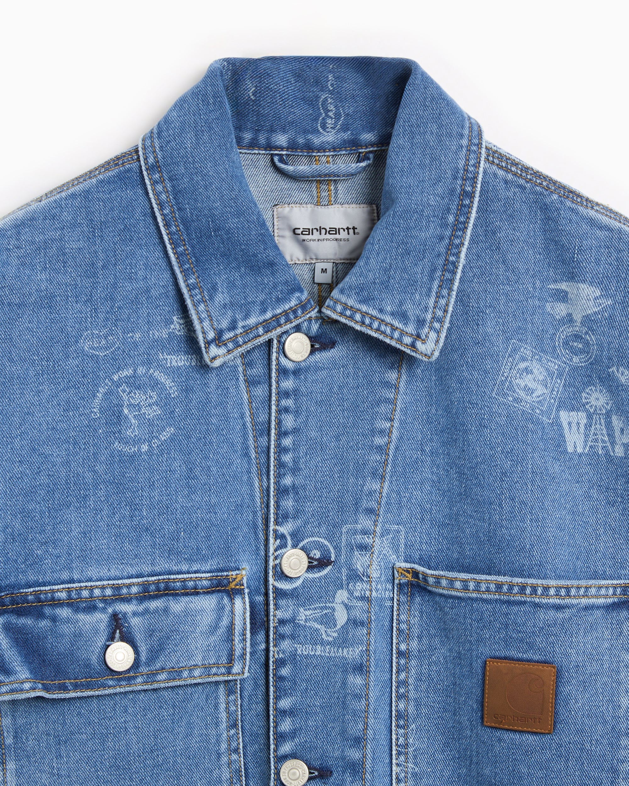Carhartt WIP Stamp Unisex Jacket Unisex Denim Jacket