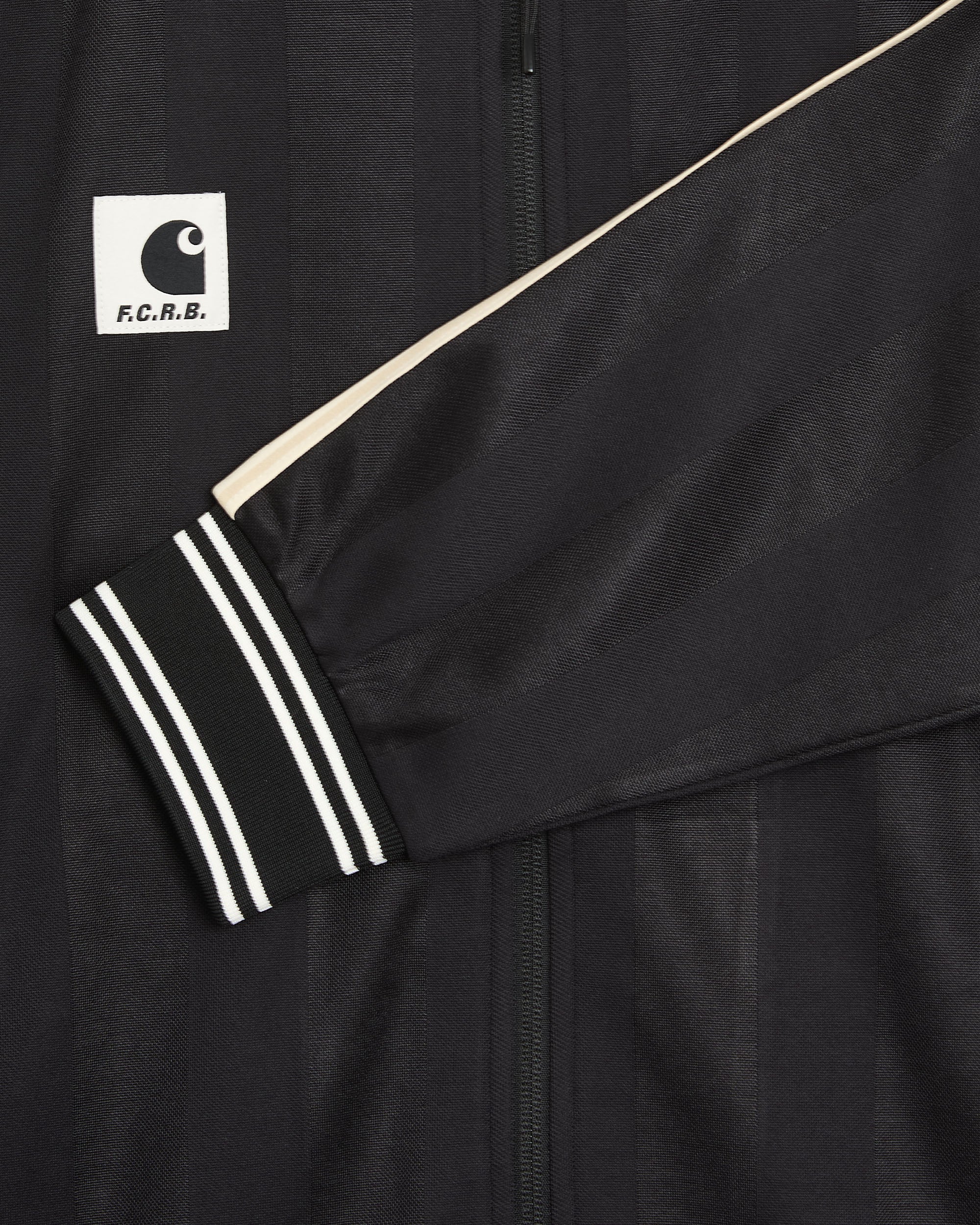 Carhartt WIP x F.C. Real Bristol Striped Unisex Track Jacket