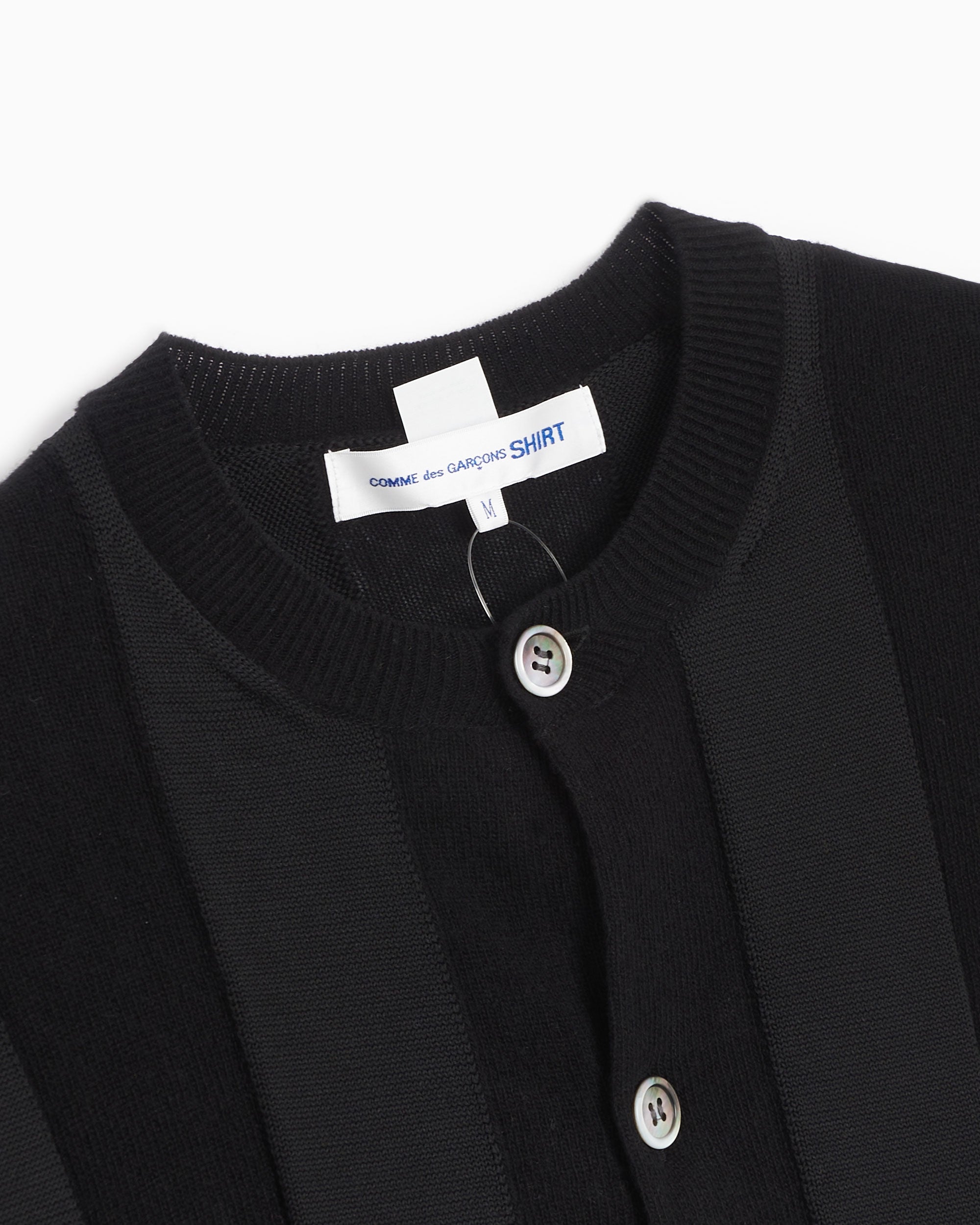 Comme Des Garçons Shirt Men's Knit Cardigan Men's Jacket