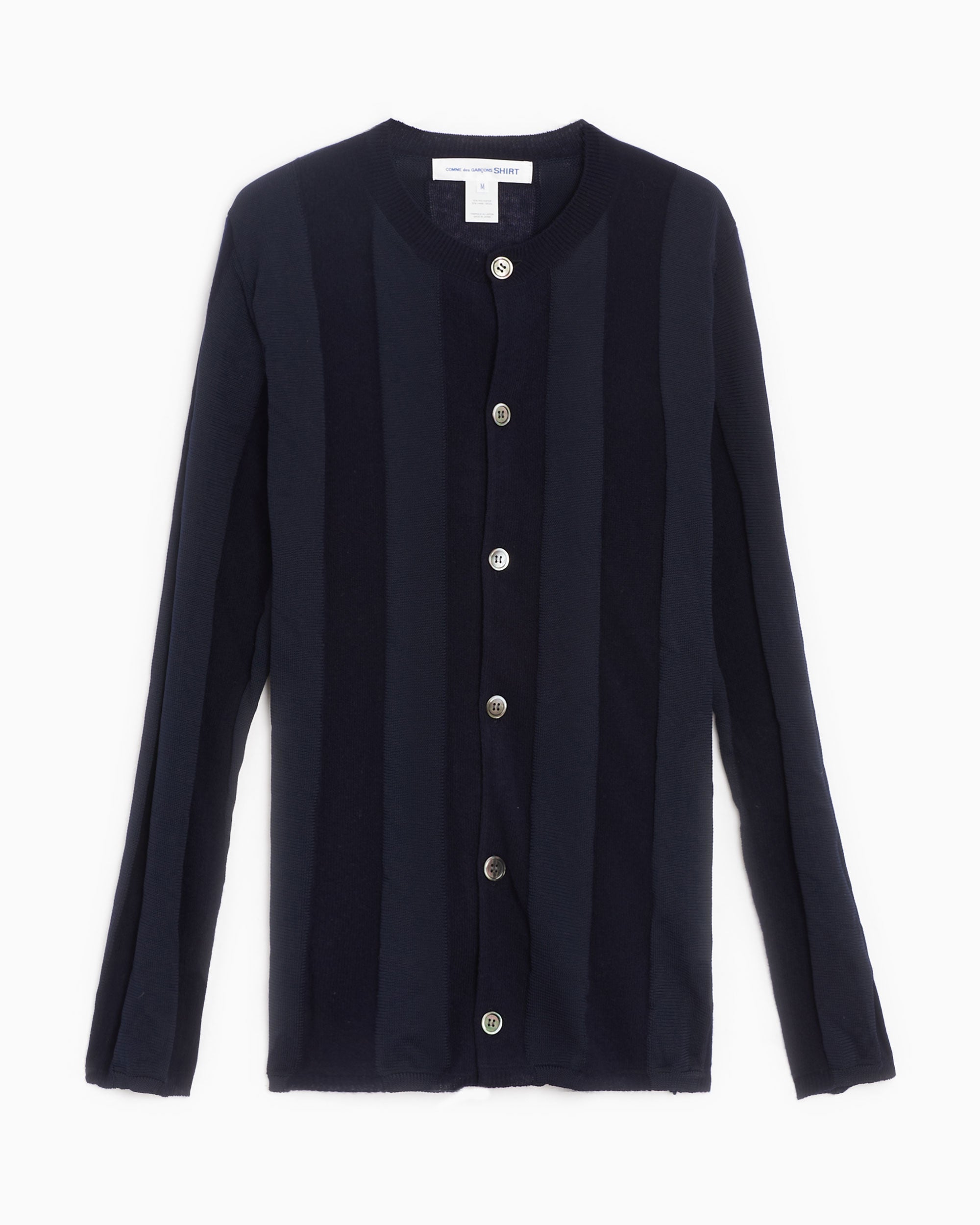 Jackets Coats Comme Des Garçons Shirt Men's Knit Cardigan Men's Jacket - FJ-N018-W22-2