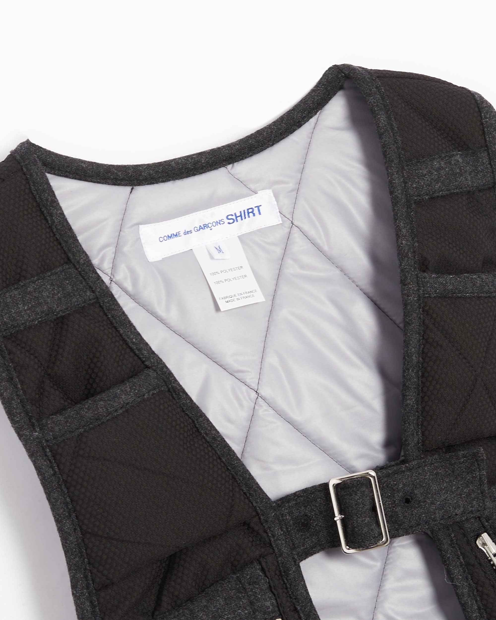 Comme Des Garçons Shirt Men's Woven Vest Men's Vest