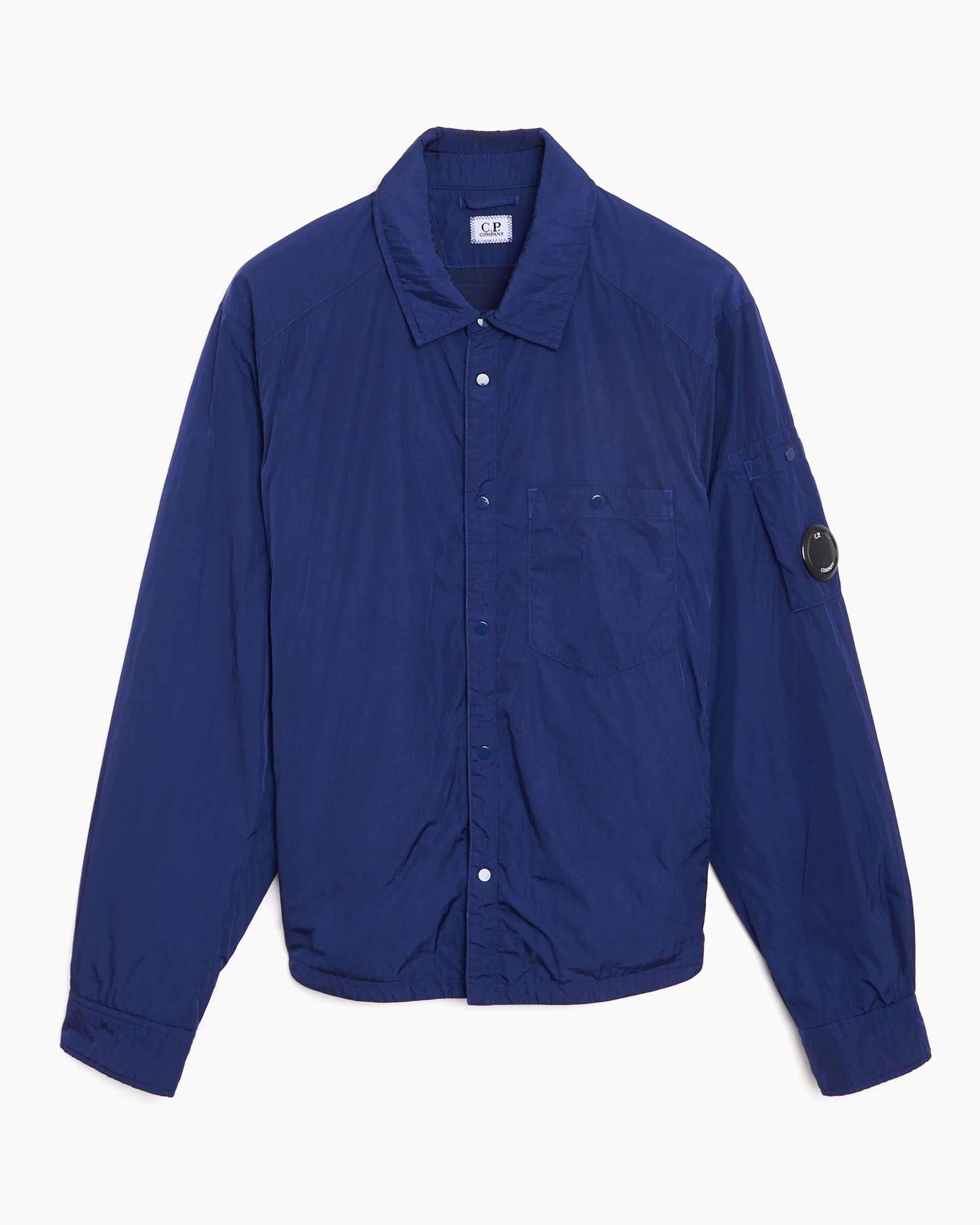 Jackets Coats CP Company Chrome-R Padded Men's Overshirt - 20CMOS056A005904G-878