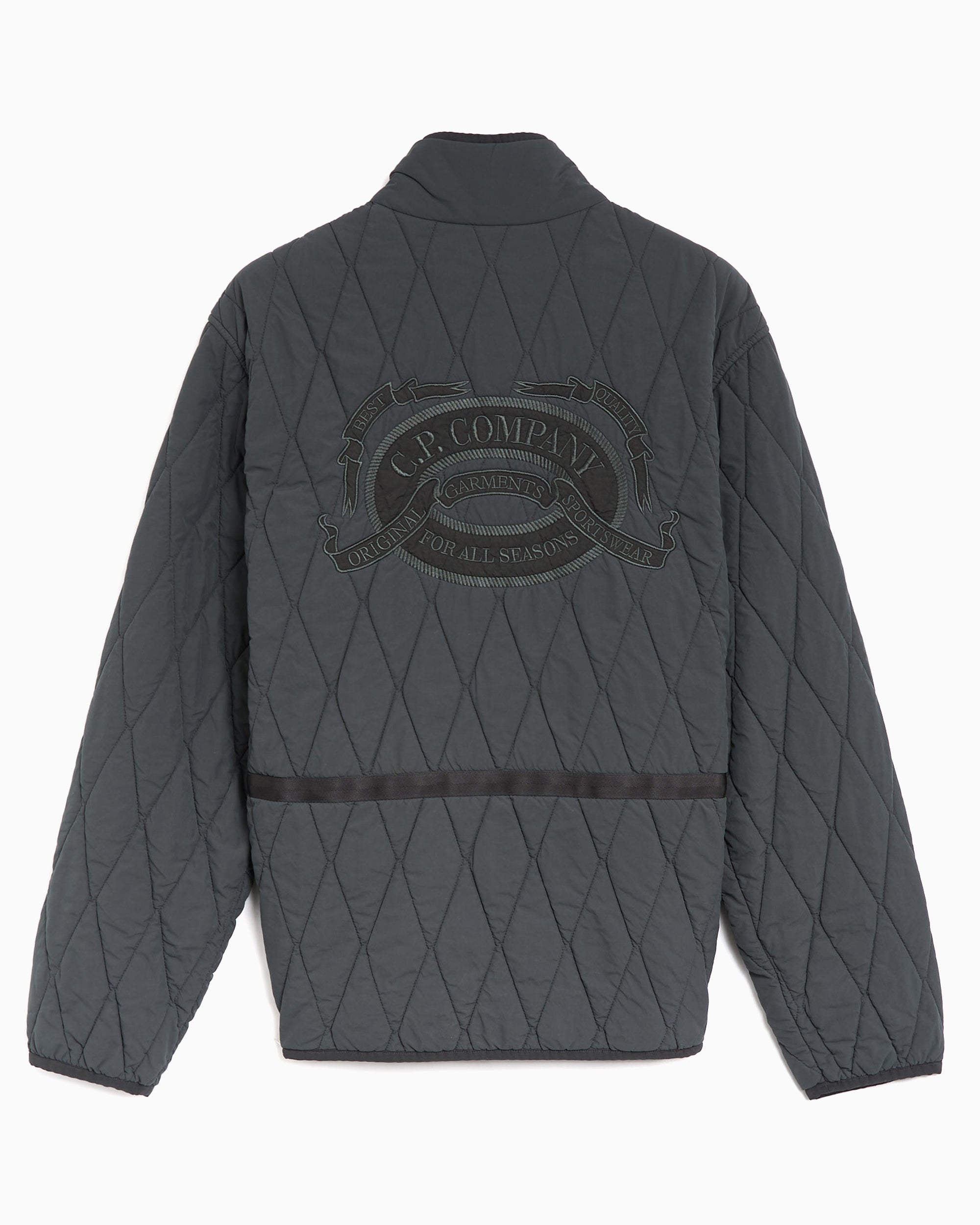 Jackets Coats CP Company Embroidered Men's Quilted Jacket - 21CMOW239A110745G-985