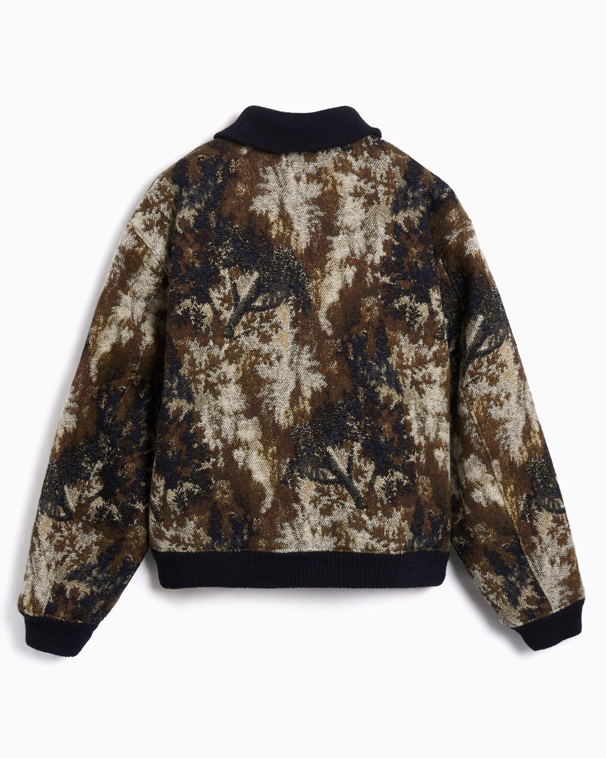 Jackets Coats Engineered Garments LL Jacquard Camo Print Men's Bomber - 25F1D066-BR003