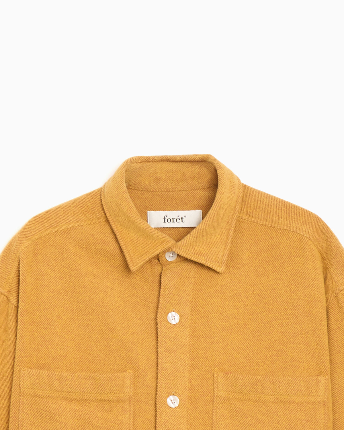 Jackets Coats forét Moon Relaxed Men's Overshirt - F1532-YELLOW