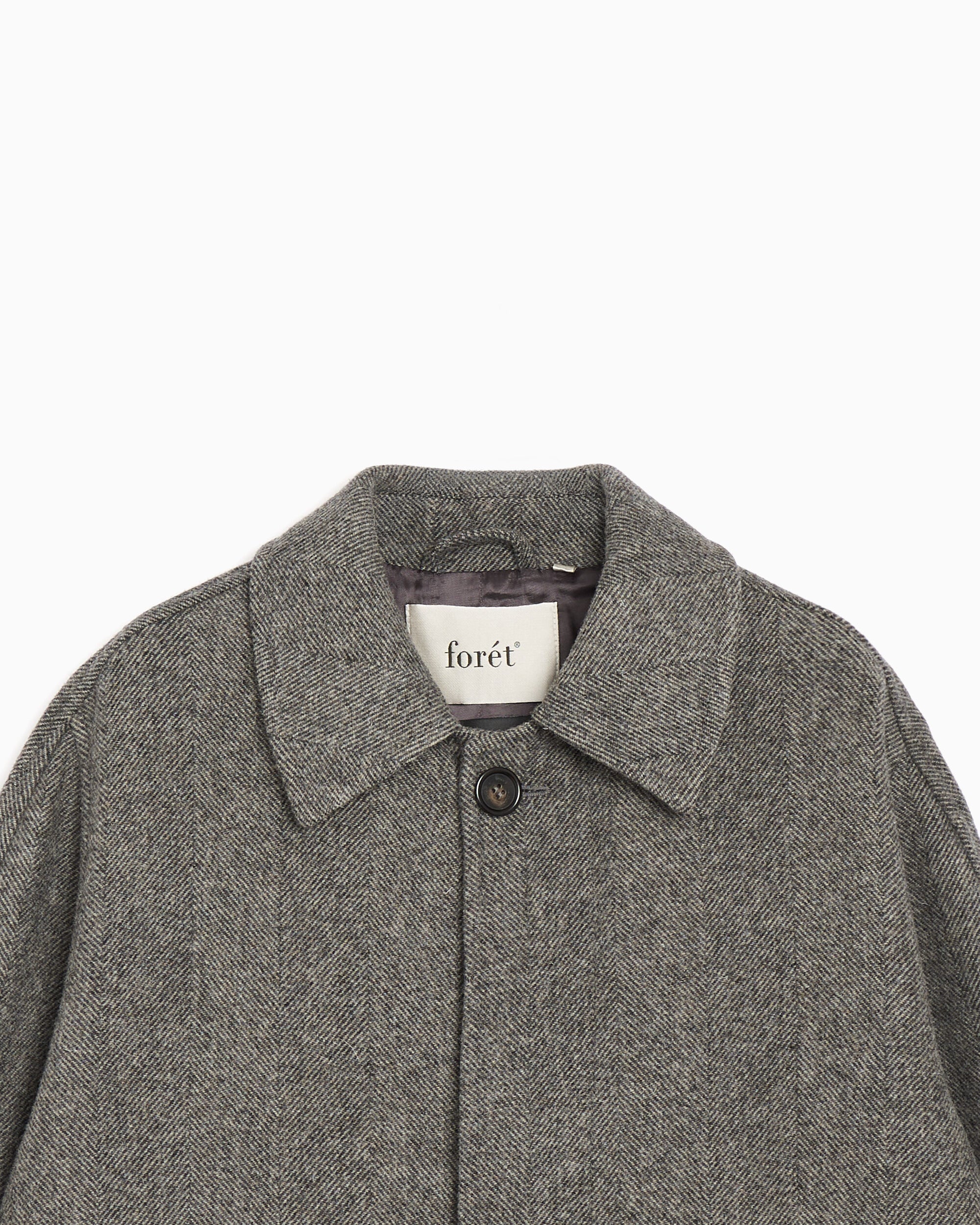 Jackets Coats forét Pine Men's Coat - F1476-GREYHERRINGBONE