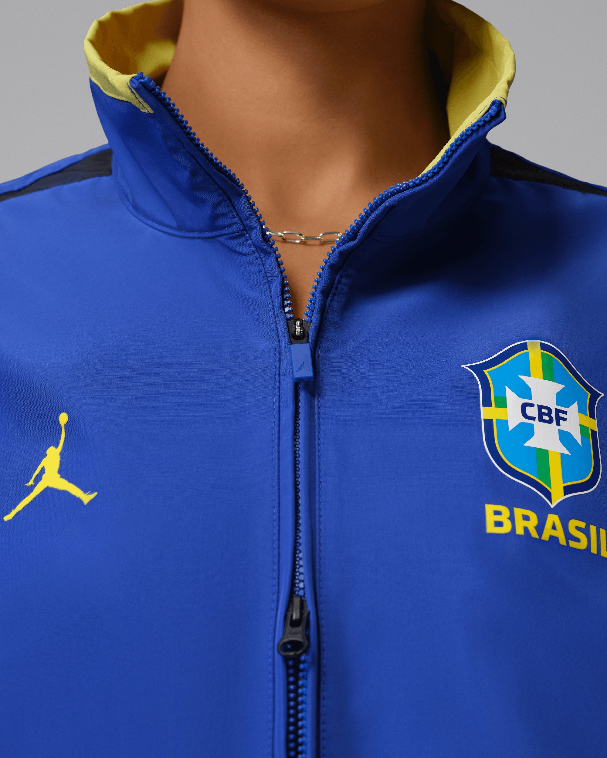 Jackets Coats Jordan Anthem Brasil Logo Relaxed Women's Track Jacket - IF3864-419